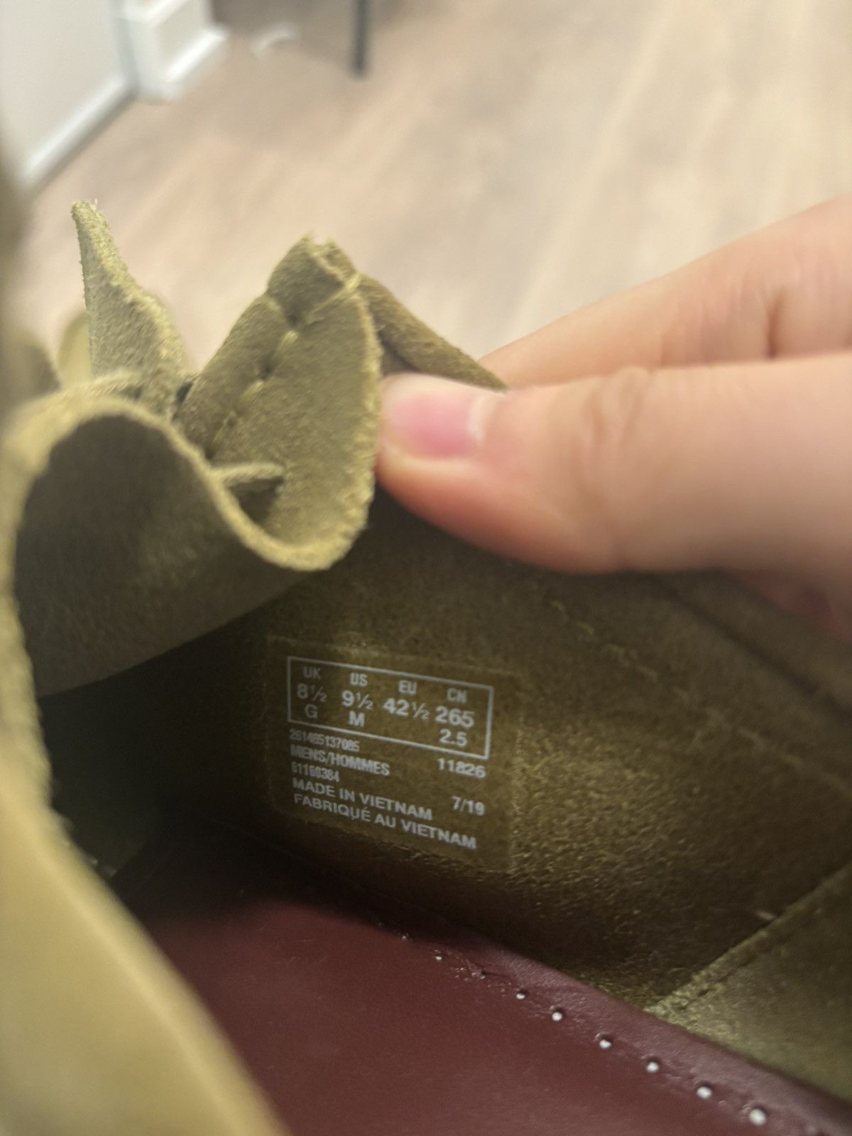 Clarks Clarks Wallabees Khaki Size US 9.5 / EU 42-43 - 6 Thumbnail