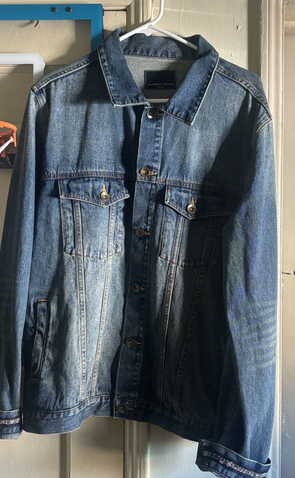 Number (N)ine Numner (n)ine denim jacket Size US L / EU 52-54 / 3 - 1 Preview