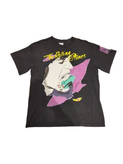 Vintage 80s The Rolling Stones The North American Tour Tee