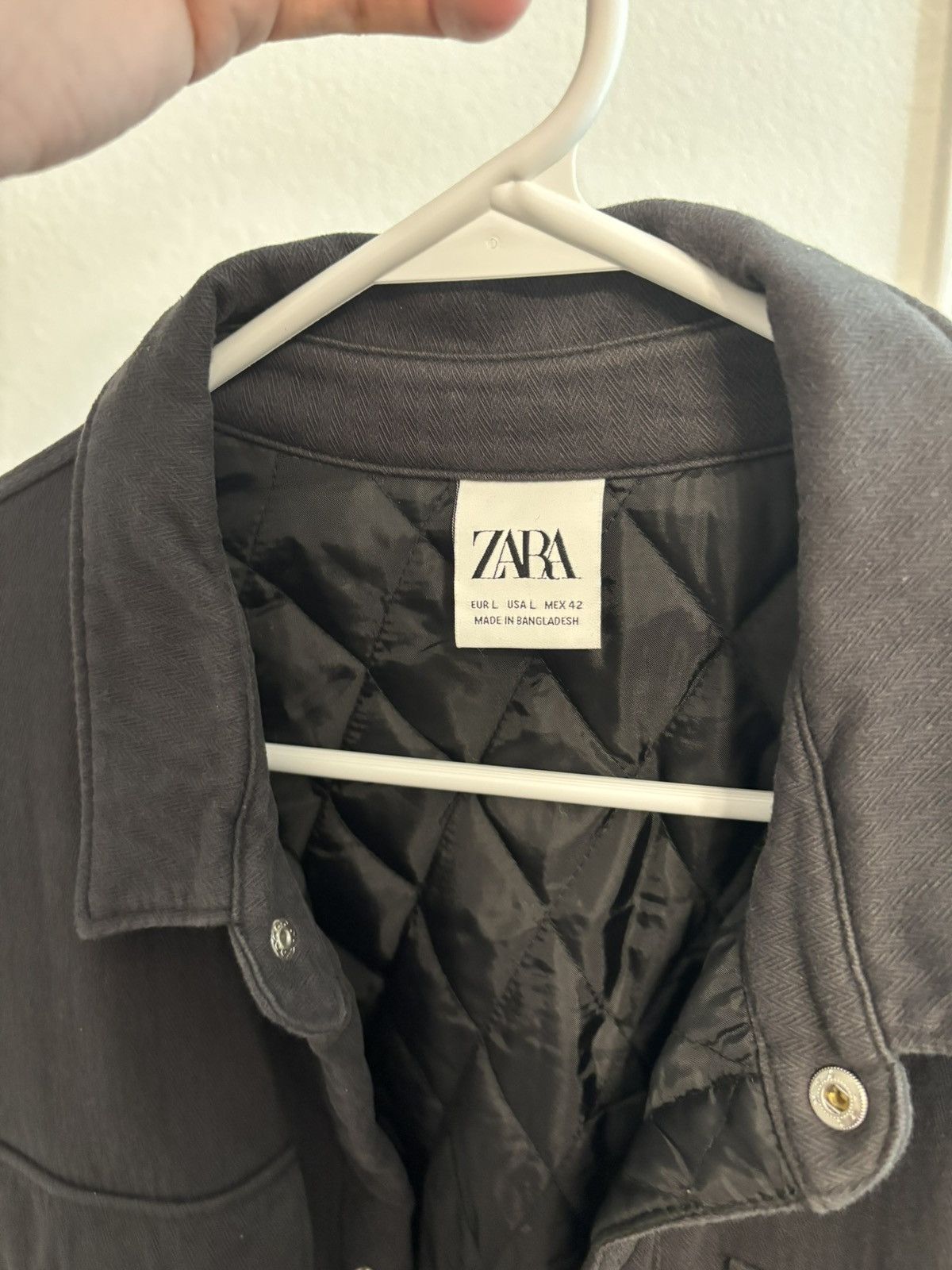 Zara Zara charcoal grey jacket Size US L / EU 52-54 / 3 - 2 Thumbnail