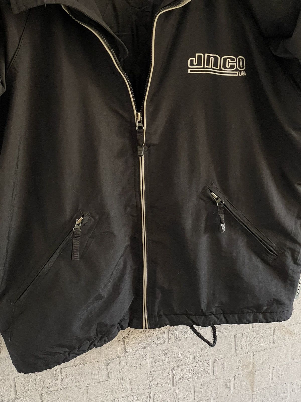 JNCO Vintage 90s JNCO USA Quilted Puffer Jacket Black Medium Size US M / EU 48-50 / 2 - 5 Thumbnail