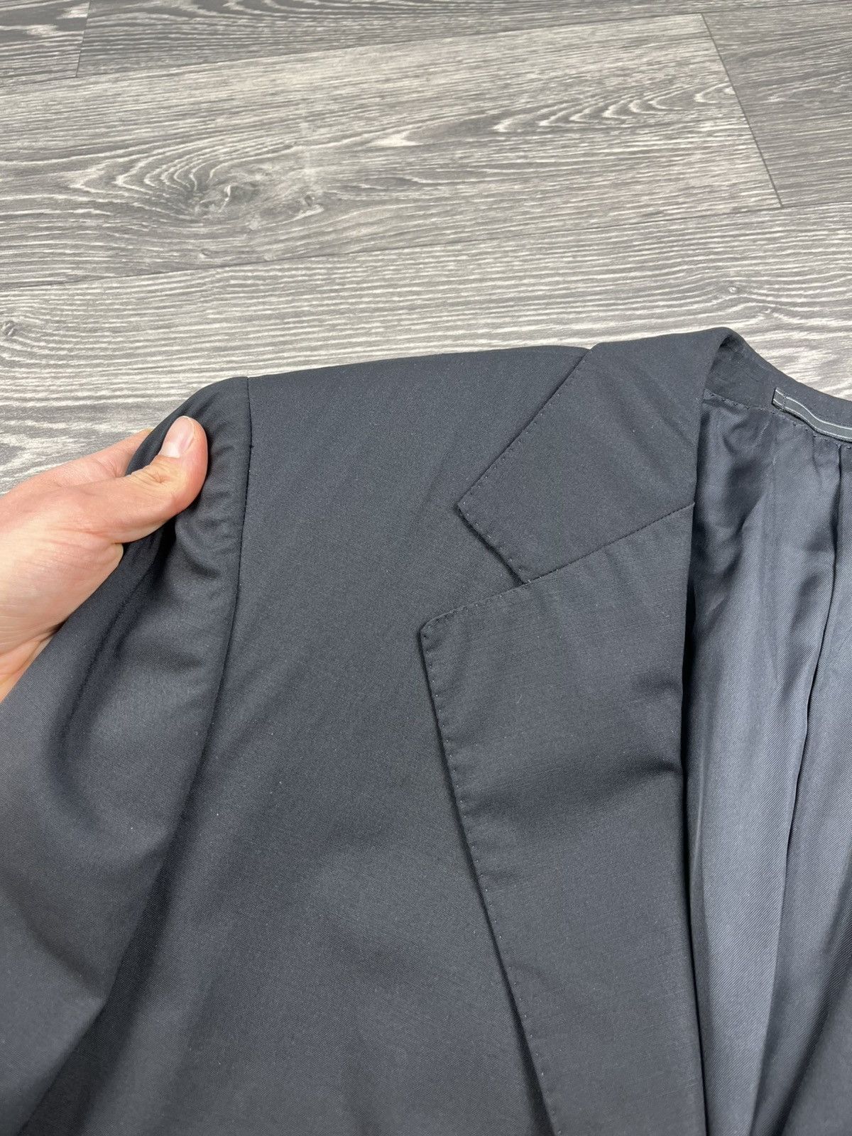 Gucci × Tom Ford Gucci by Tom Ford Black Wool Pocket Blazer Jacket Size US M / EU 48-50 / 2 - 19 Thumbnail