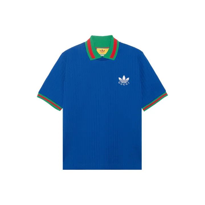 Gucci Gucci x Adidas Colorful Logo Embroidered Polo Size US S / EU 44-46 / 1 - 1 Thumbnail