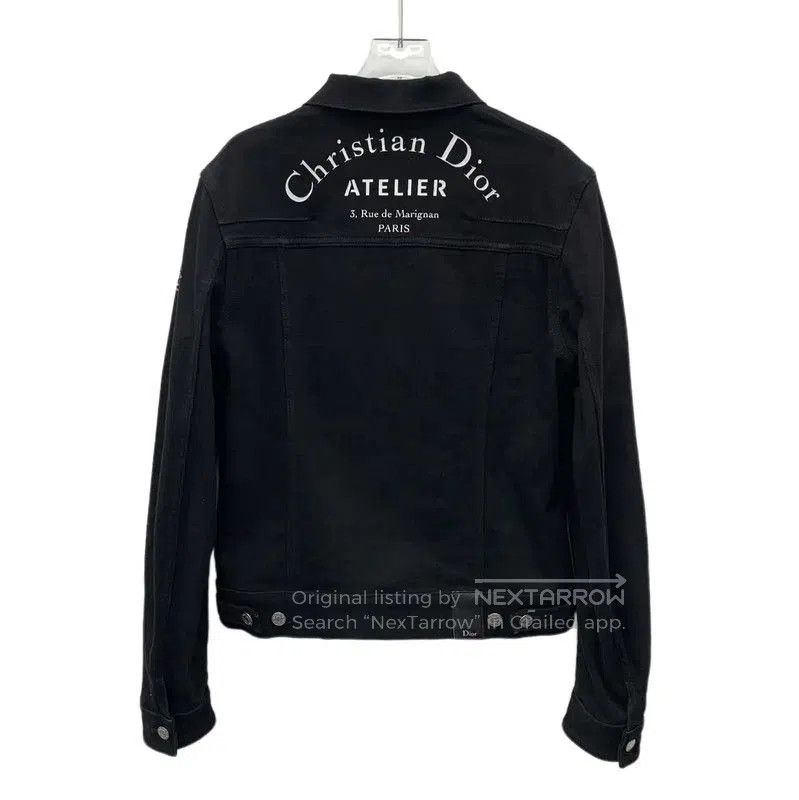 Dior Dior Black Cotton Men's Outerwear Jacket . Size US M / EU 48-50 / 2 - 2 Thumbnail