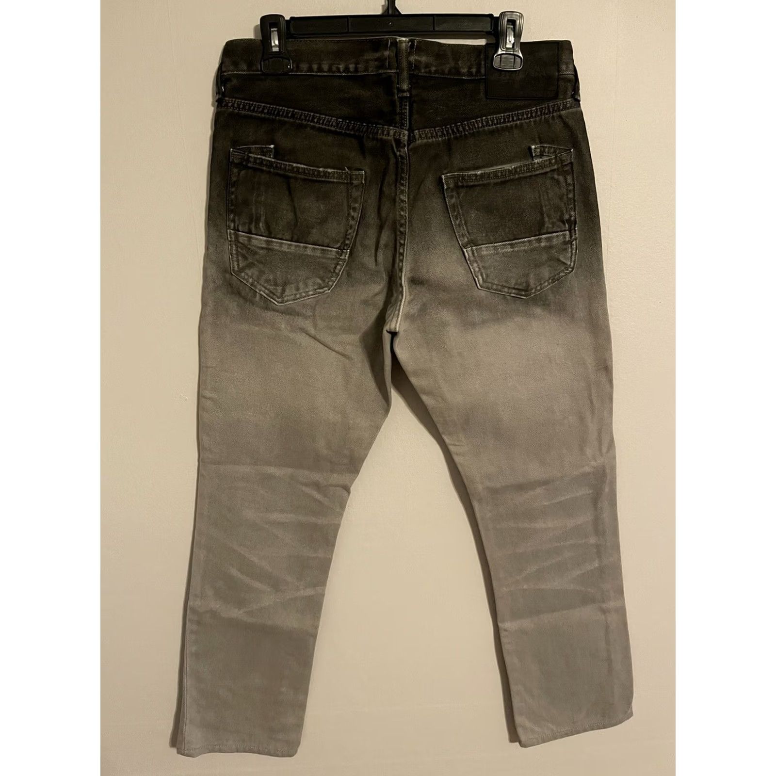 Prps PRPS Goods Demon Fit Button Fly Gray Gradient Stone Wash Denim Jeans - Men's 31 Size US 31 - 3 Thumbnail