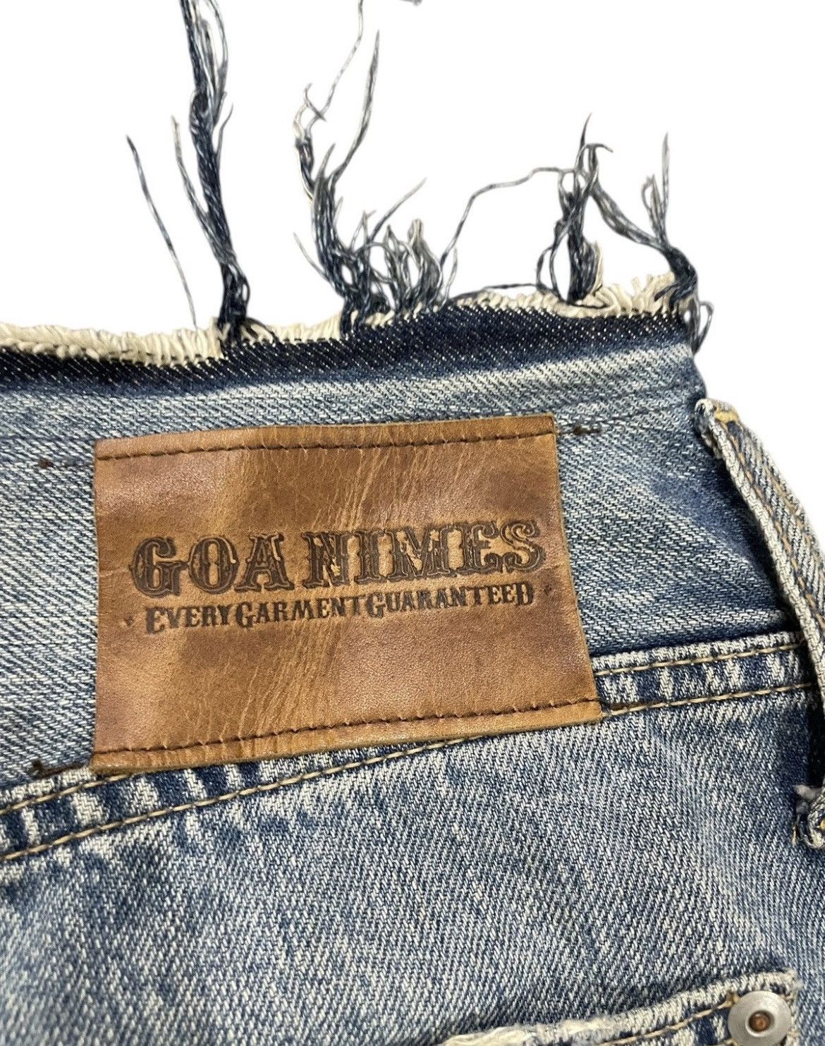 14th Addiction Japan Goa Punk Rockers Selvedge Redline Jeans Size US 28 / EU 44 - 16 Thumbnail