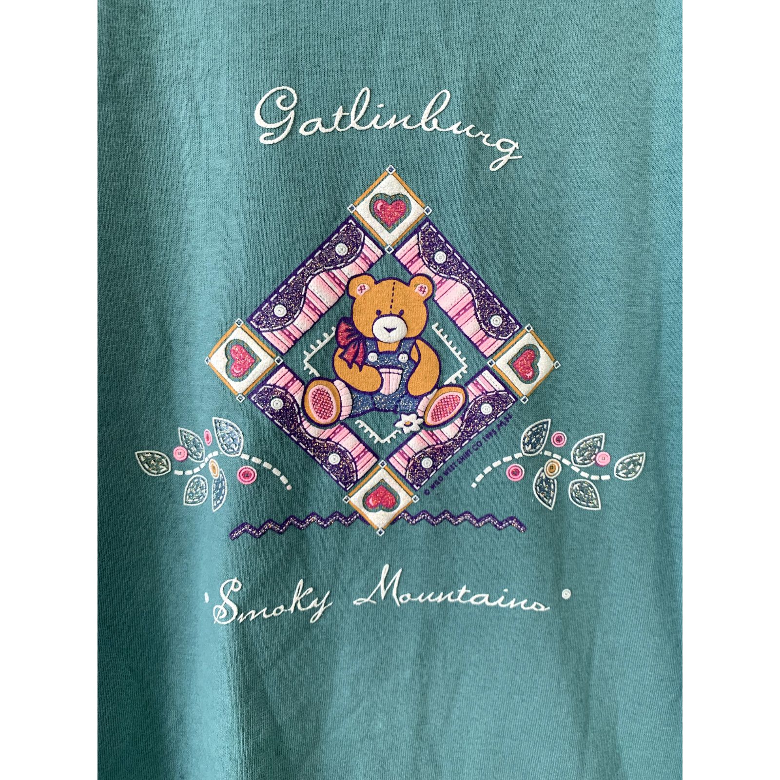Jerzees Vintage Gatlinburg Shirt Smoky Mountains Teddy Bear Tee L Size US L / EU 52-54 / 3 - 2 Thumbnail