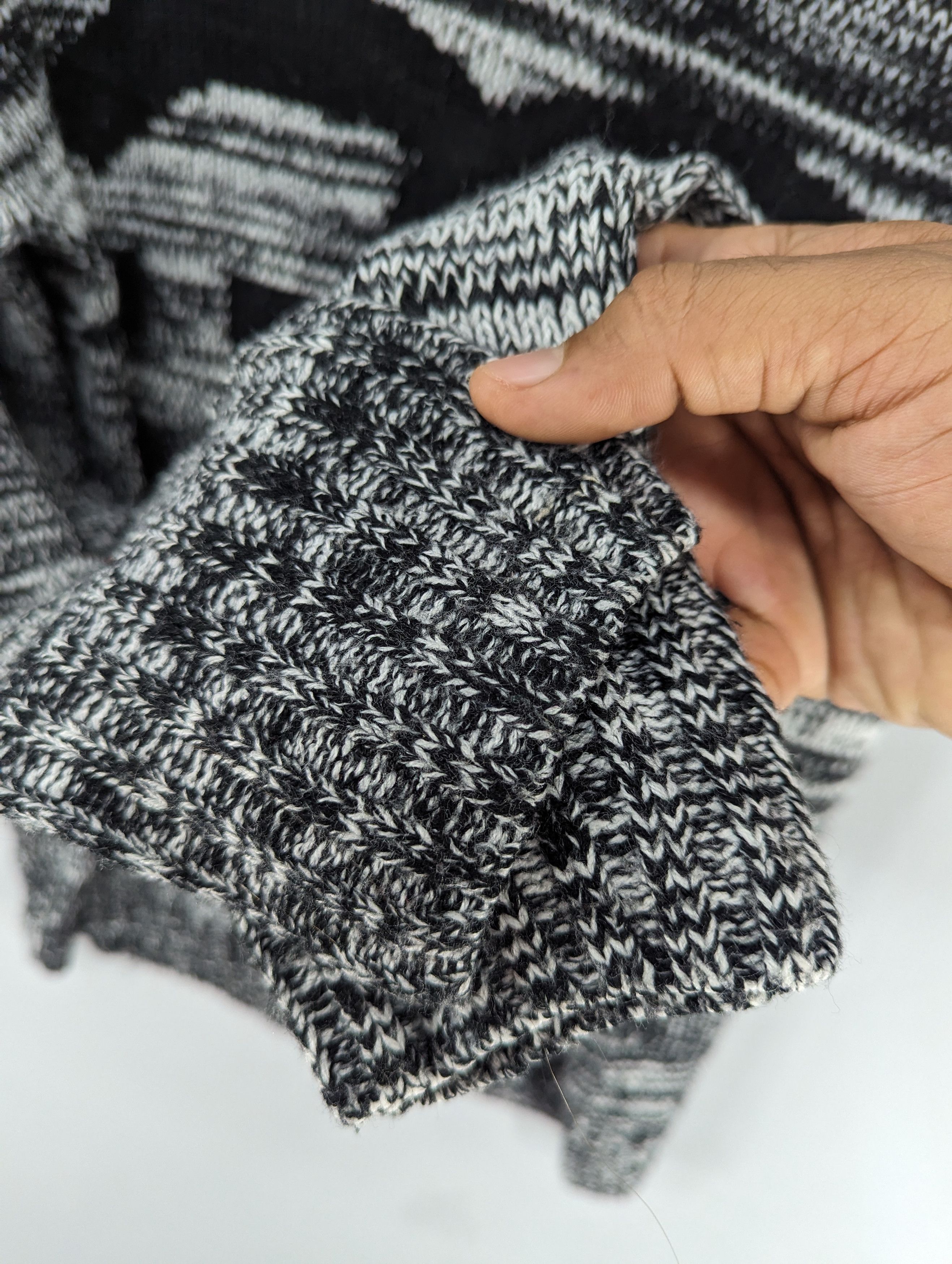 Aran Isles Knitwear × Japanese Brand L.A Paris Chanel Parody Knit Sweater Cardigan Size M / US 6-8 / IT 42-44 - 6 Thumbnail