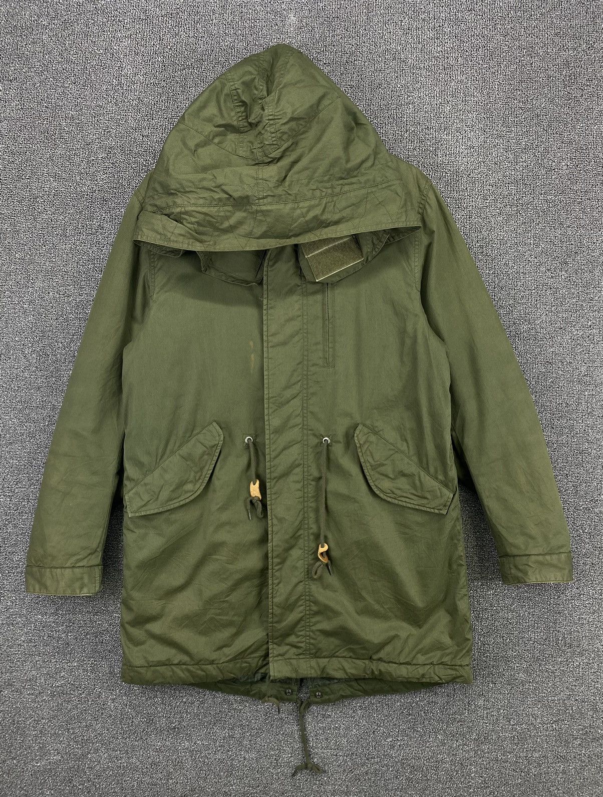Ships Jet Blue Vintage Ships Jet Blue M-72 Army Military Jacket Size US M / EU 48-50 / 2 - 1 Thumbnail