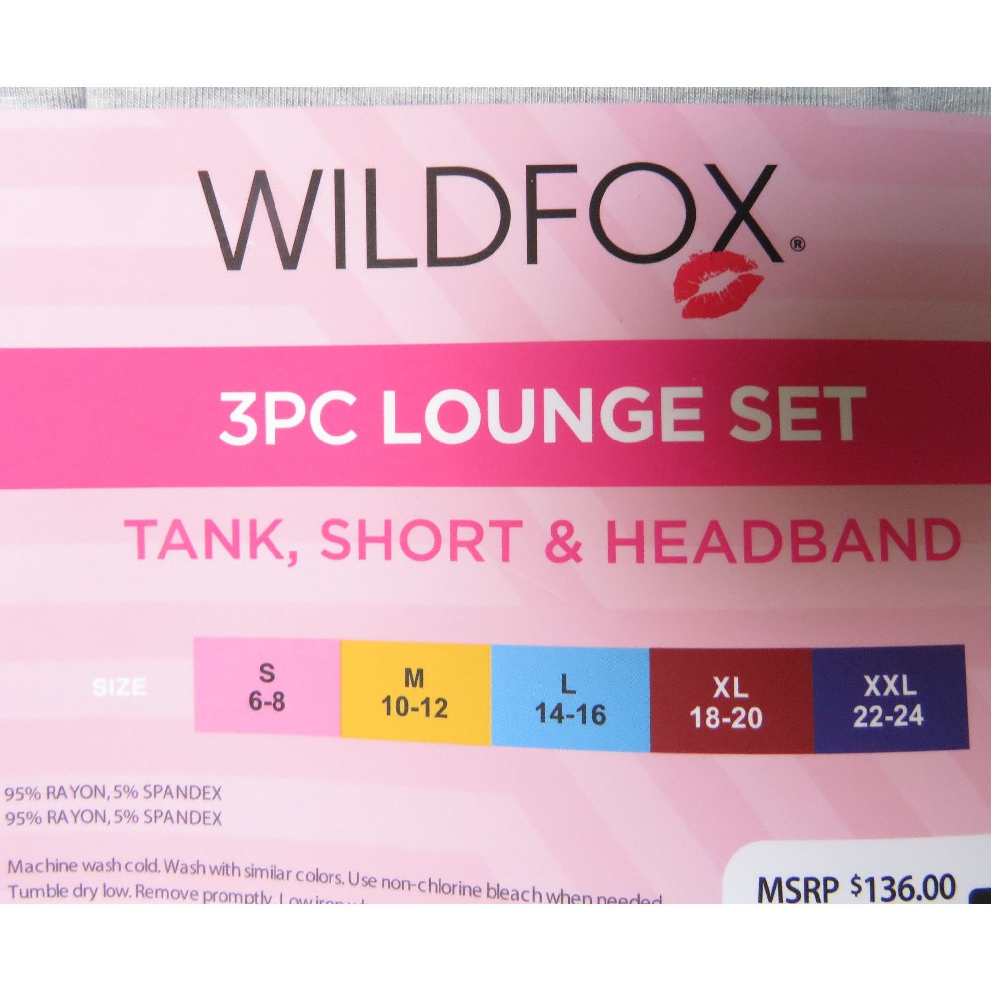 Wildfox Wildfox 3Pc Lounge Set Tank Shorts Headband Womens Mint Gre Size ONE SIZE - 2 Thumbnail