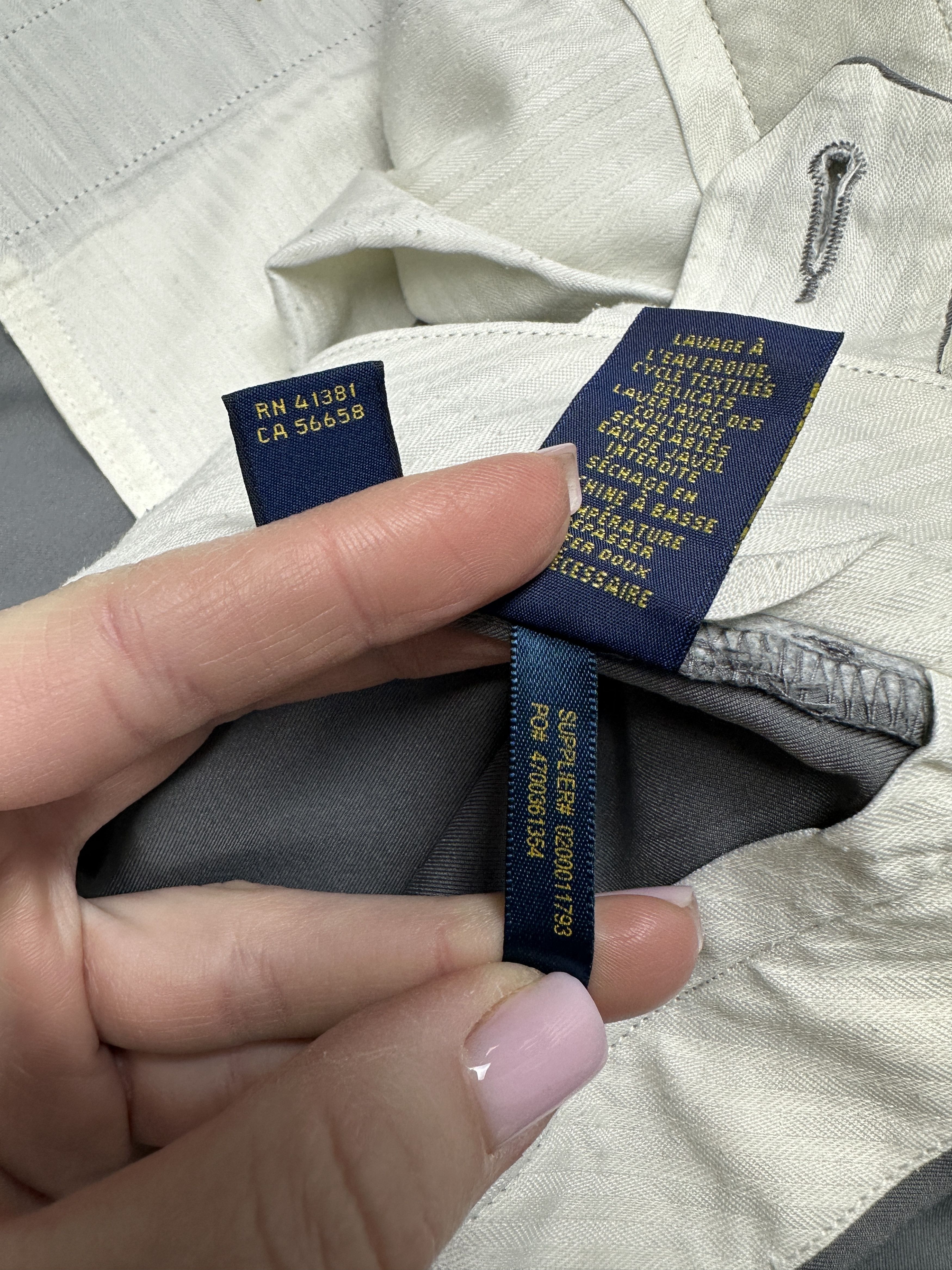 Polo Ralph Lauren Polo Ralph Lauren Mens Poliester Chino Pants Trousers Size US 38 / EU 54 - 7 Thumbnail