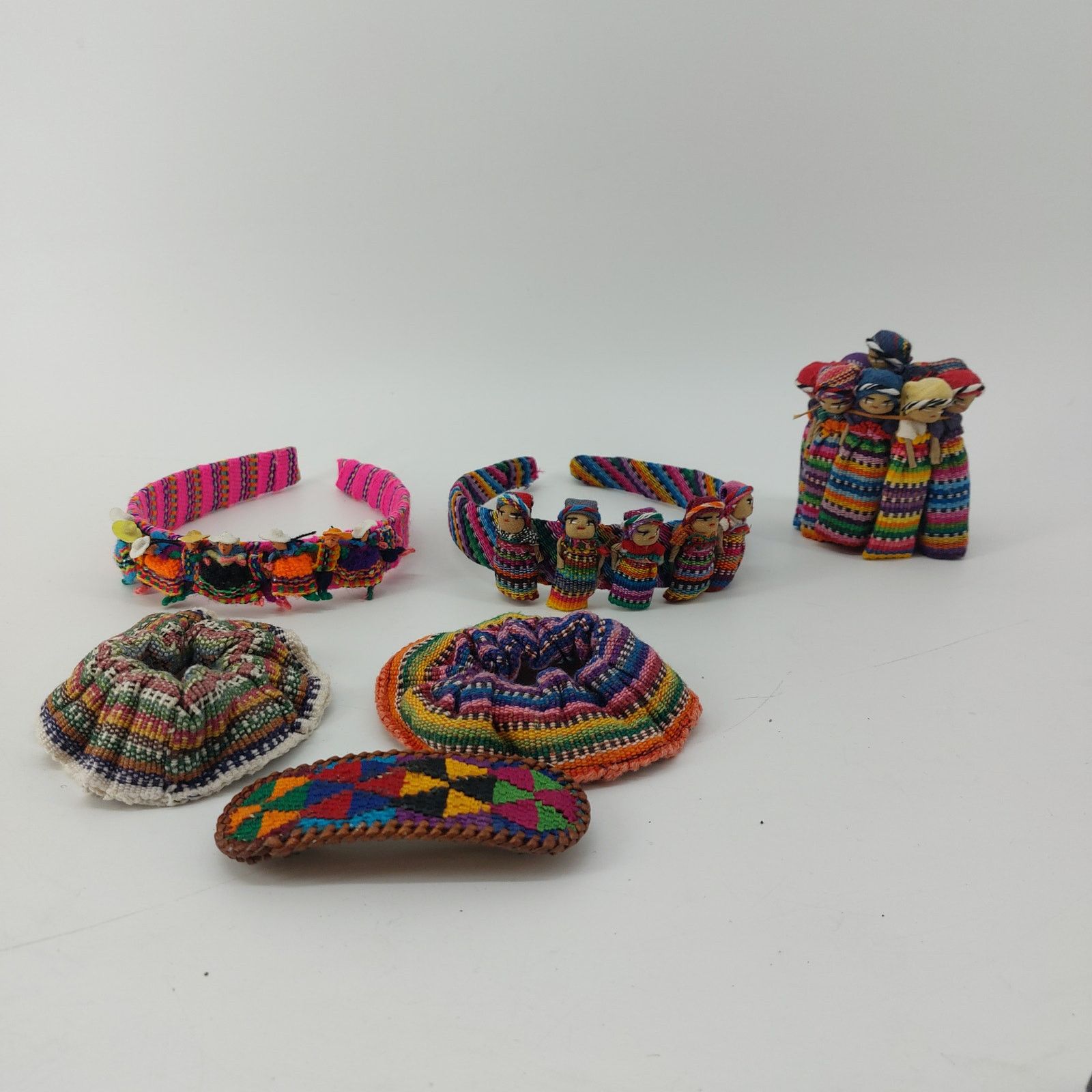 Other Guatemala Head Bands Hair Clips Accessories Handmade Dolls Size ONE SIZE - 2 Thumbnail