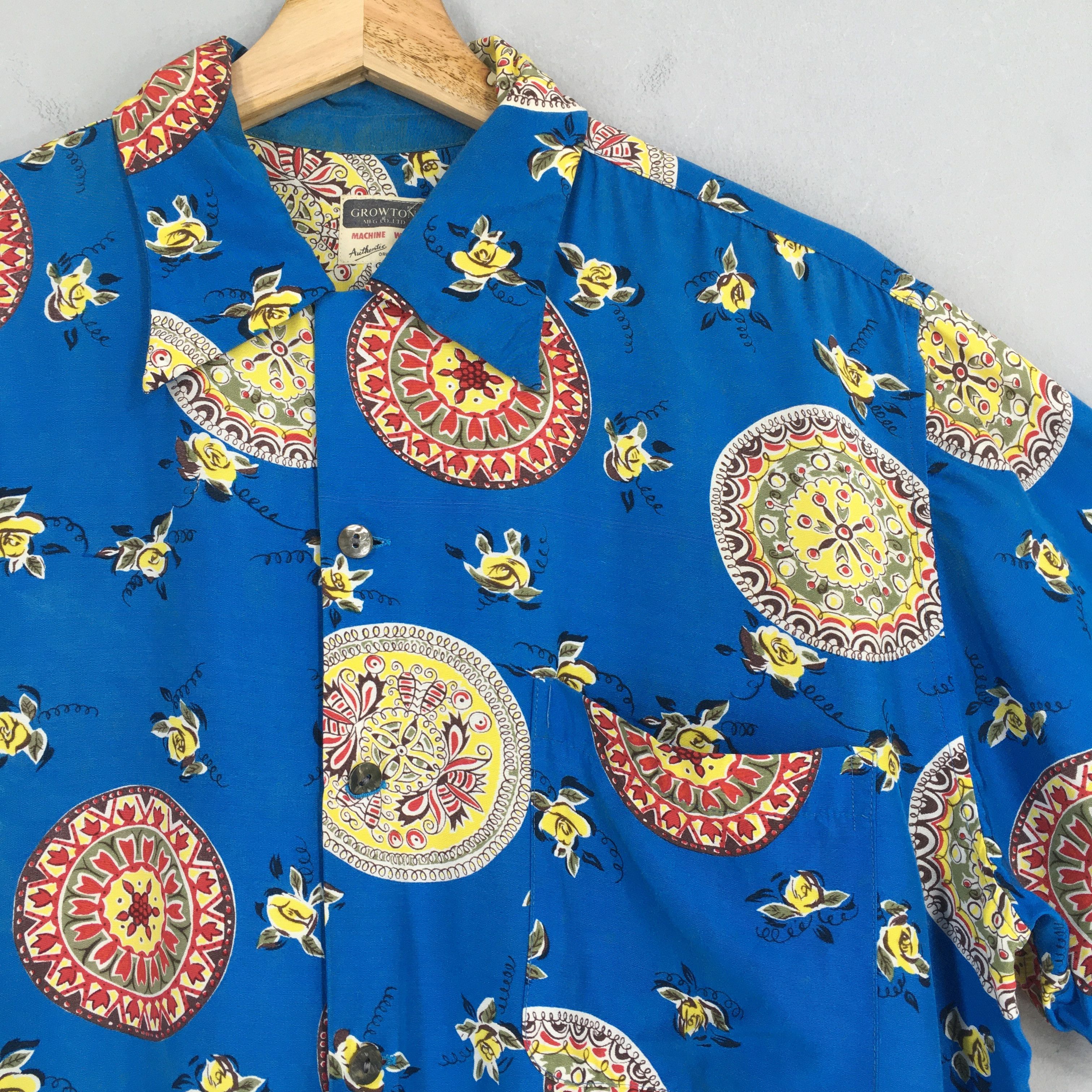 Other Vintage Aloha Floral Artwork Hawaii Rayon Shirt Large Size US L / EU 52-54 / 3 - 2 Thumbnail