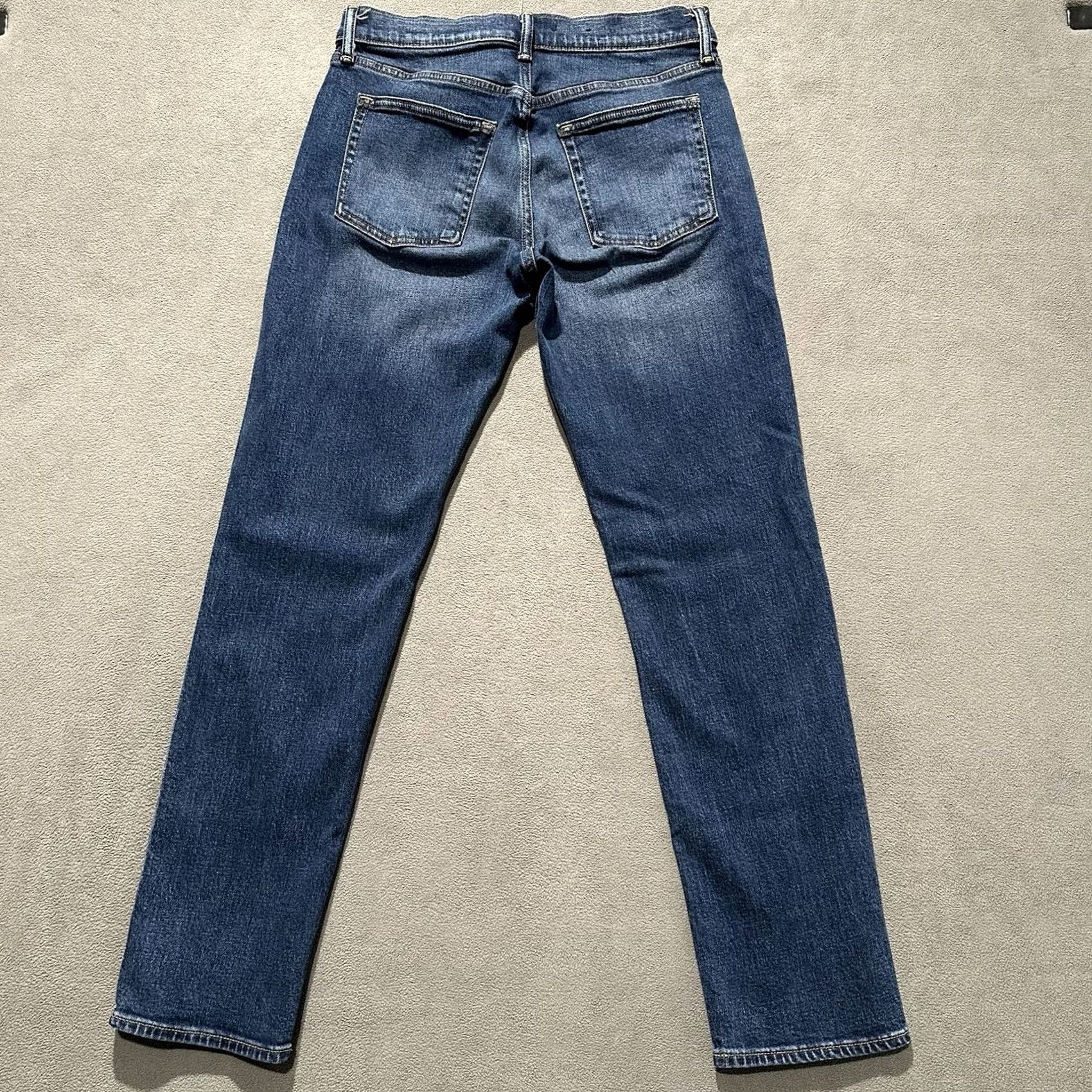 Gap GAP Jeans Mens 31x32 Slim Fit Soft Flex Stretch Blue Denim Medium Wash GUC Size US 31 - 2 Thumbnail