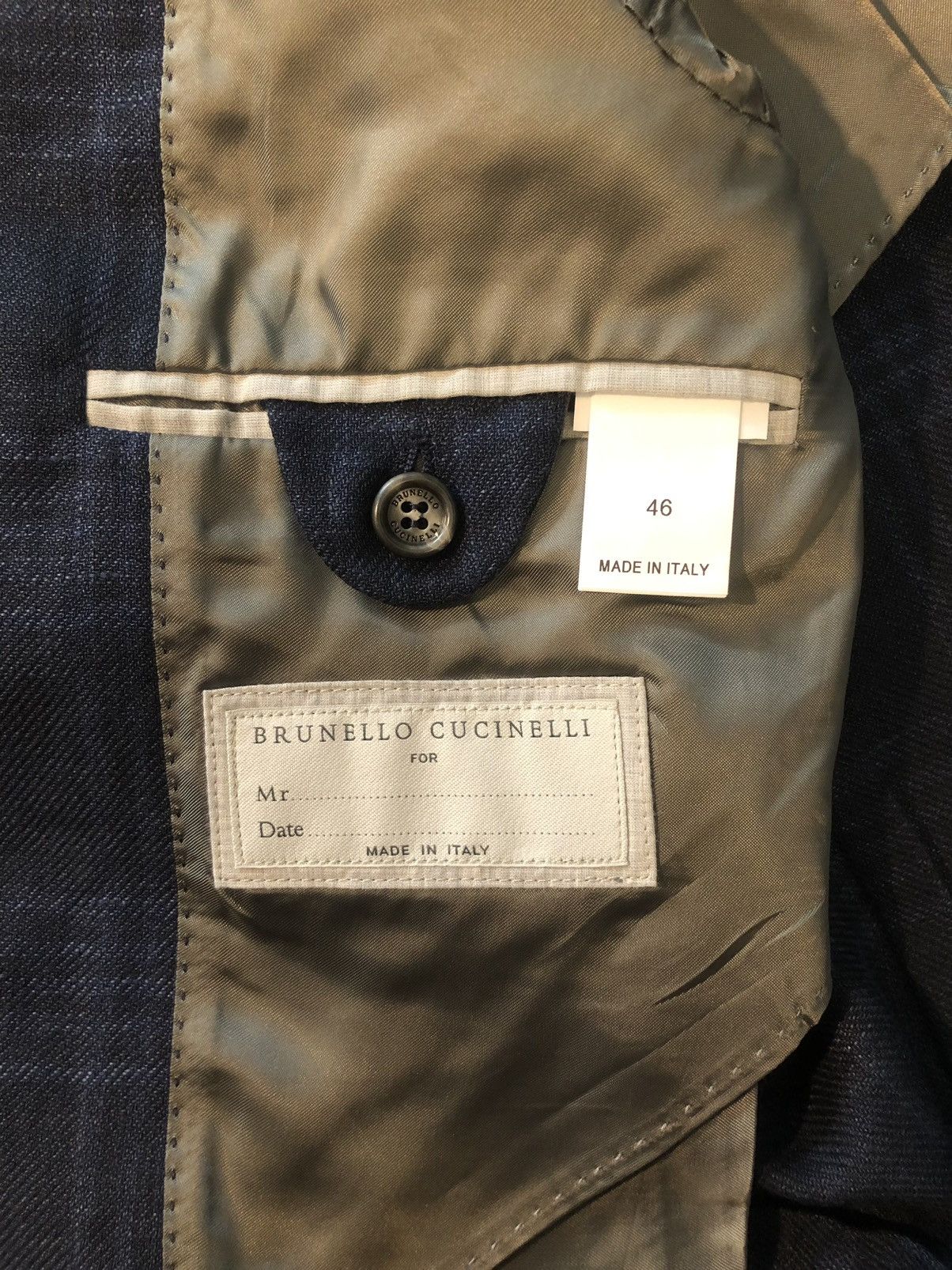 Brunello Cucinelli Brunello Cucinelli Blazer Size 46R - 3 Thumbnail