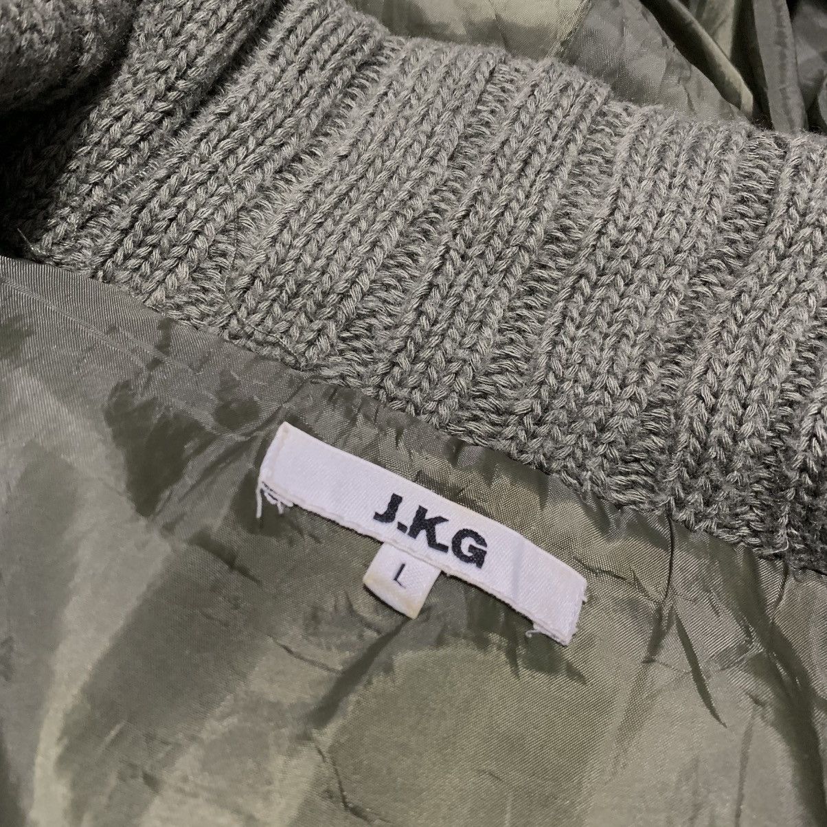 Japanese Brand Jkg Military Puffer Fur Jacket Lgb Ifsix Japanese Brand Size US L / EU 52-54 / 3 - 8 Thumbnail