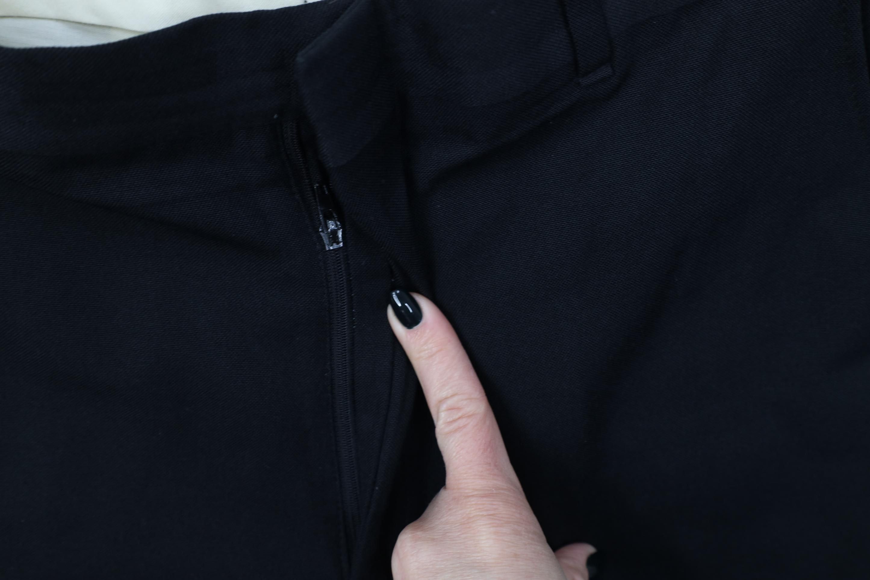 Vintage Vintage 90s Streetwear Knit Wide Leg Chino Pants Black USA Size US 34 / EU 50 - 6 Thumbnail