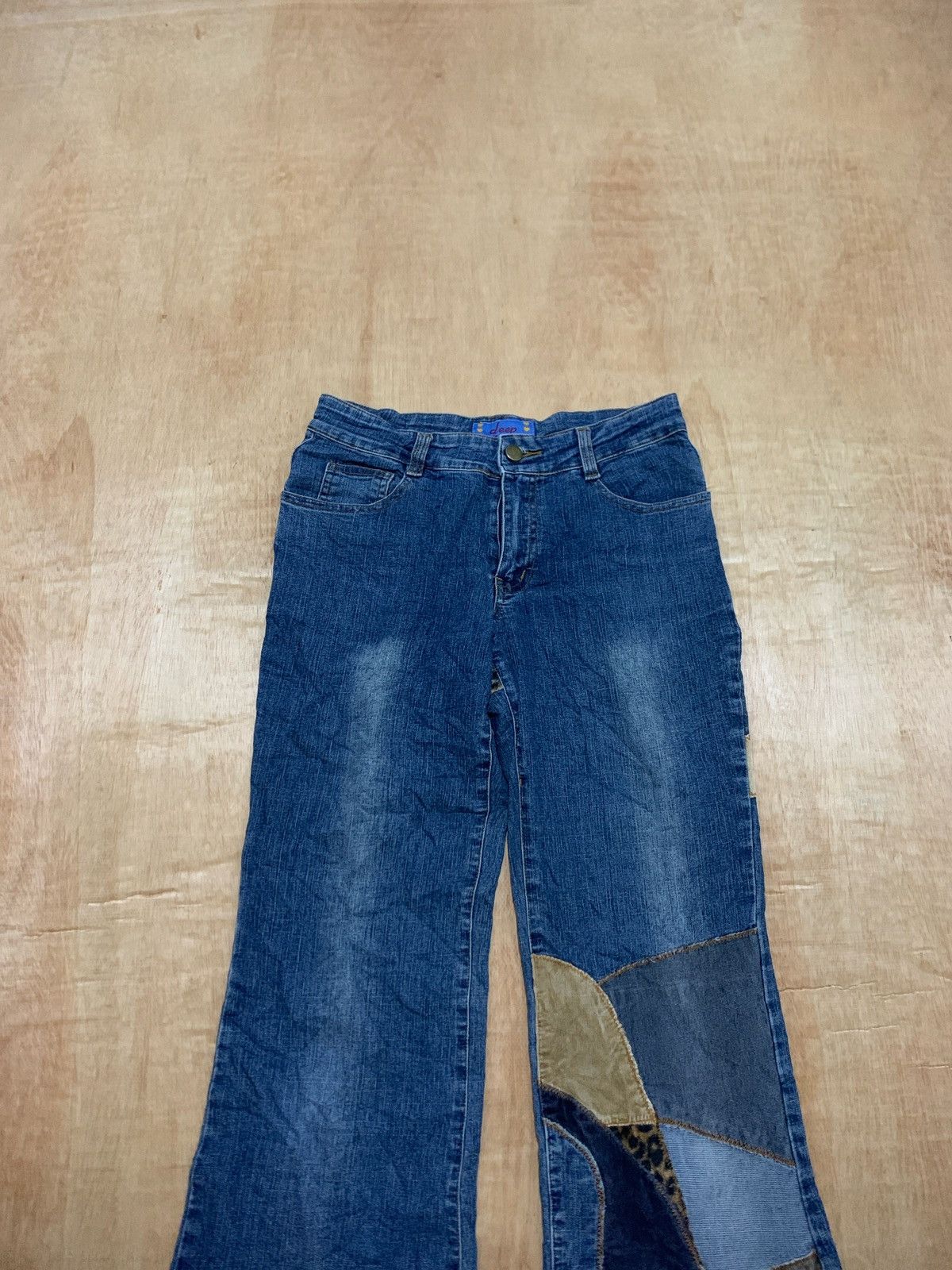 Hysteric Glamour × If Six Was Nine × Japanese Brand Vintage Flare deep lo deep Bootcut Denim Jeans Size US 29 - 2 Thumbnail