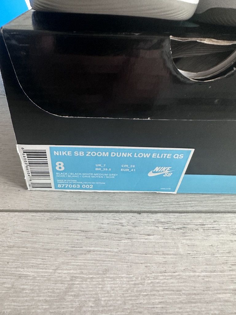 Nike SB NIKE SB zoom dunk low elite QS 8 be@rbrick bearbrick Size US 8 / EU 41 - 6 Thumbnail