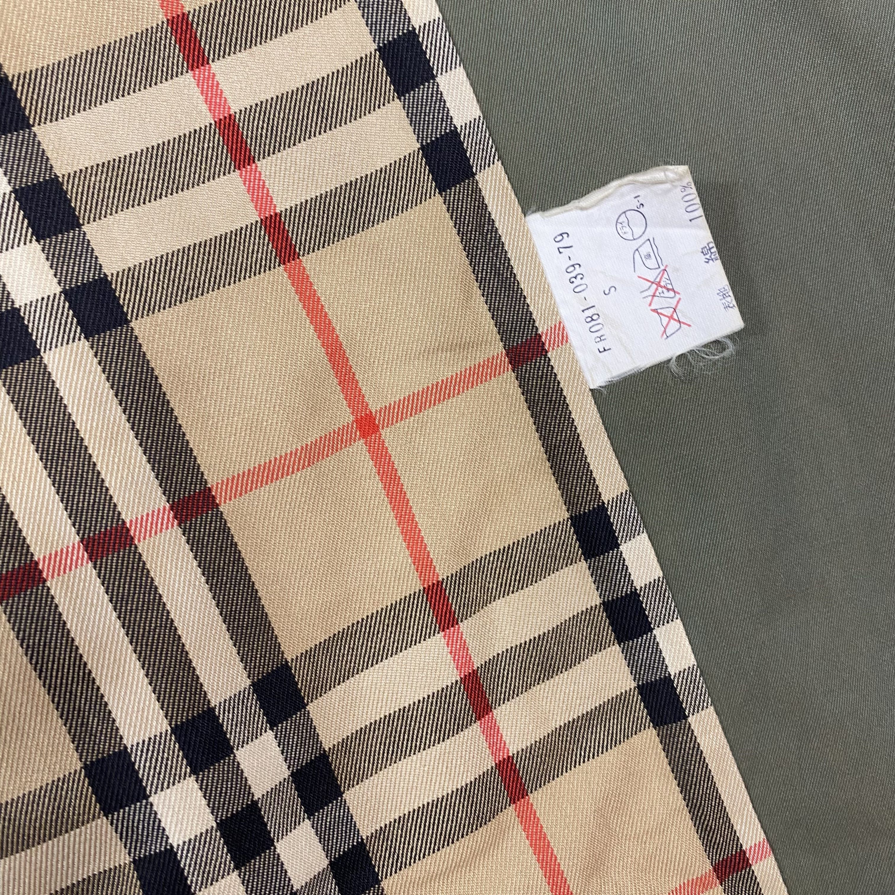 Burberry 💥80s BURBERRYS DOUBLE BREASTED CHECK TRENCH COAT Size S / US 4 / IT 40 - 9 Thumbnail
