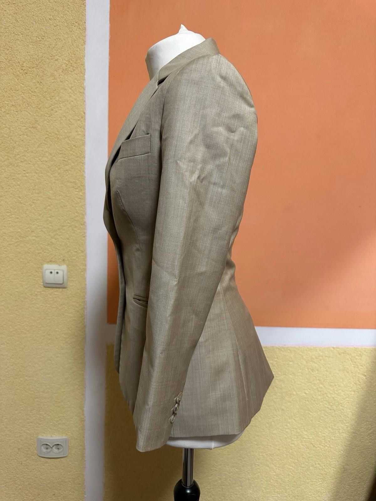Loro Piana Loro Piana Blazer Women Beige Lana Sz 38 IT Size XS / US 0-2 / IT 36-38 - 4 Thumbnail
