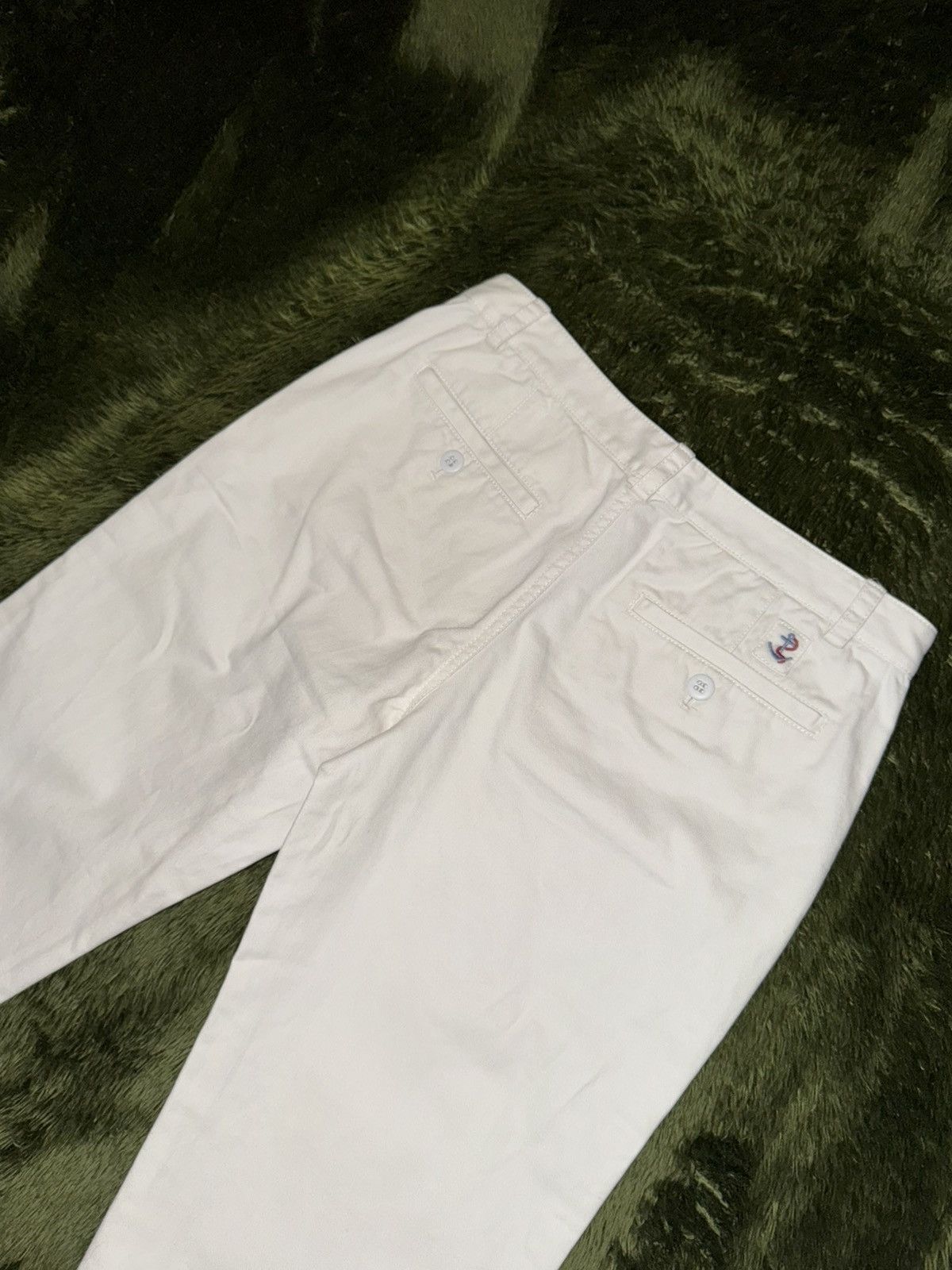 Polo Ralph Lauren [7] Ralph Lauren Sailor Logo Cotton Chino Cropped Pants Size US 30 / EU 46 - 8 Thumbnail