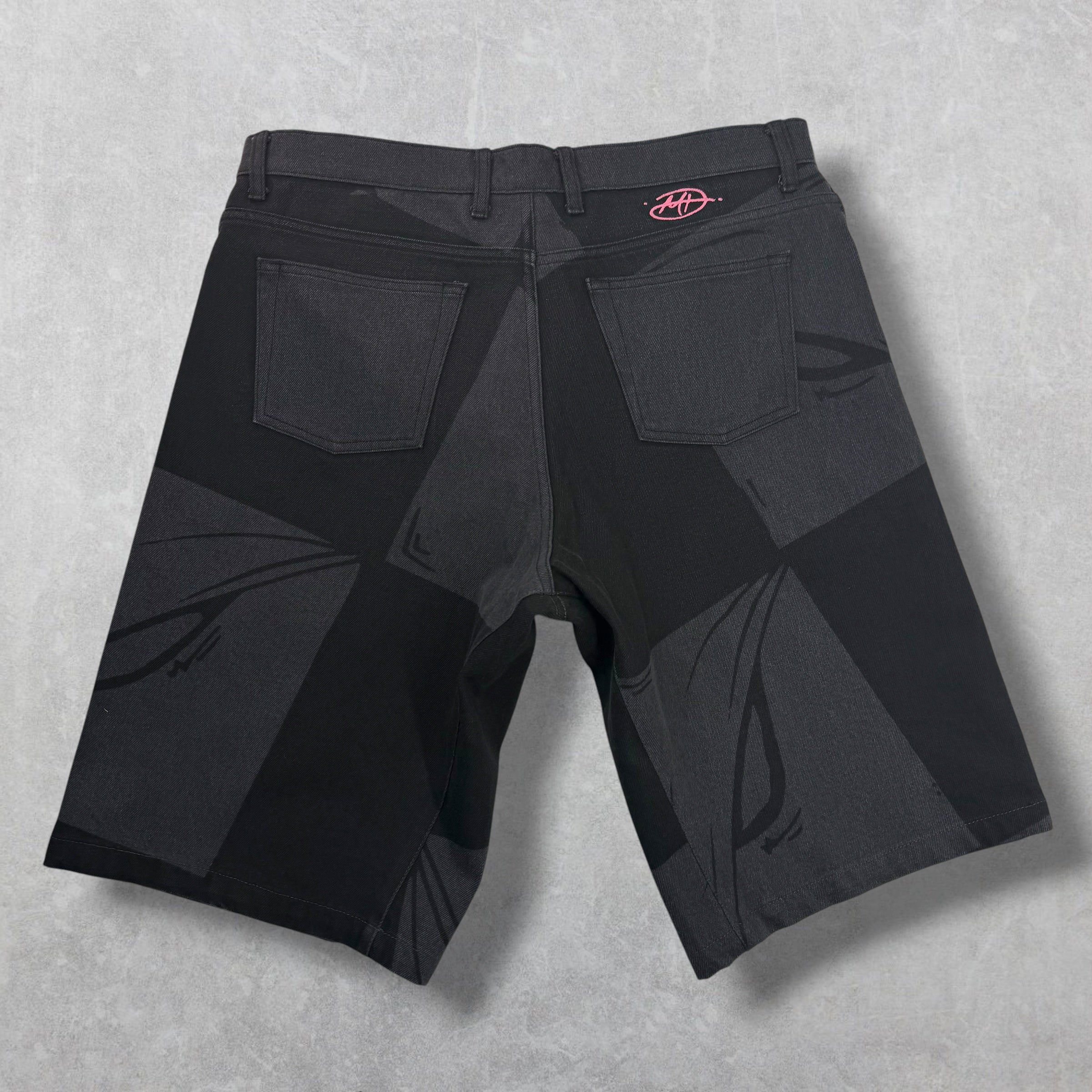 Matty Boy Matty Boy Anti Promo 99 Eyes Denim Shorts 36 Size US 36 / EU 52 - 2 Thumbnail