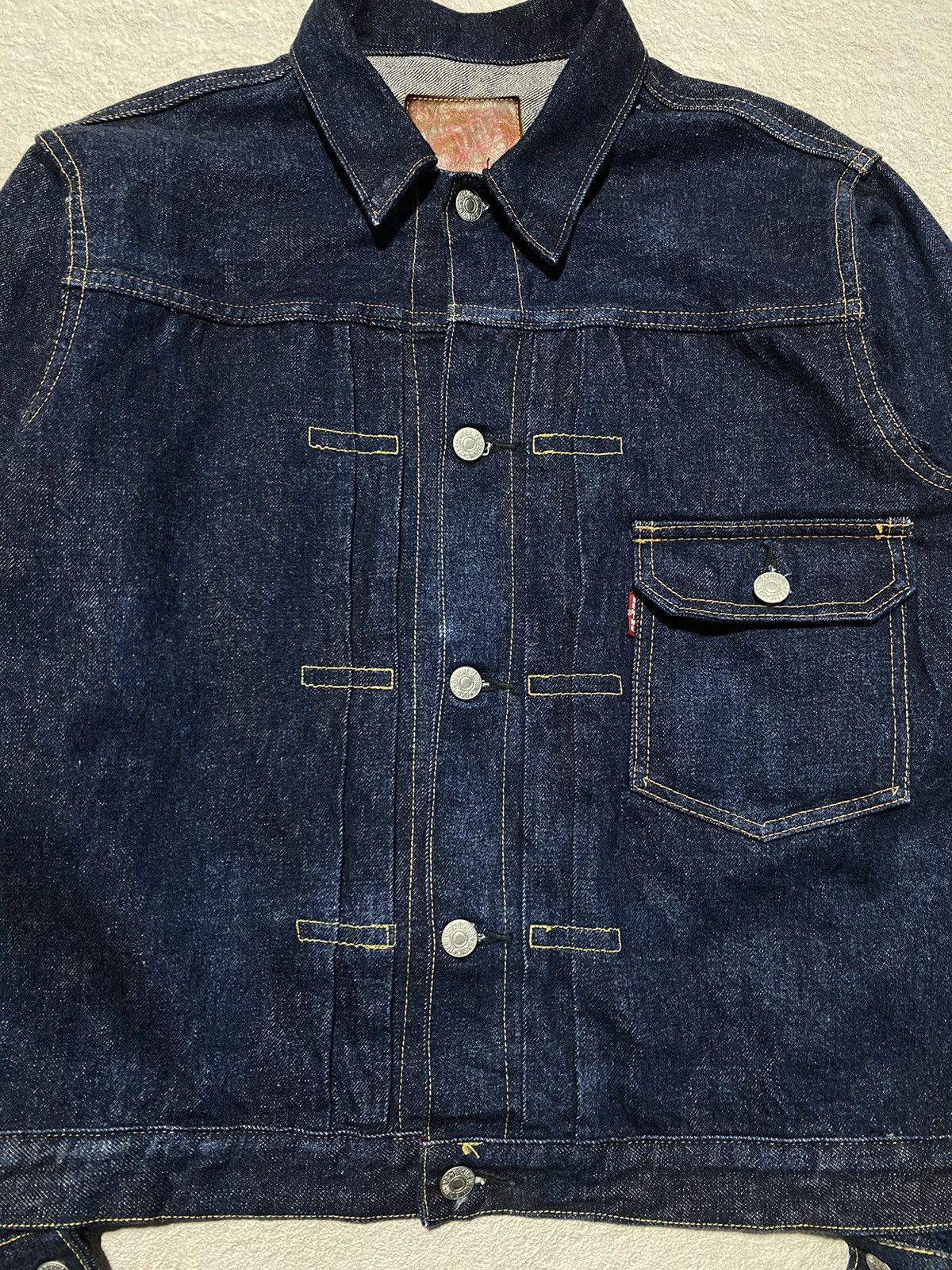 Denime DENIME JAPAN SELVEDGE TYPE 1 TRUCKER JACKET Size US M / EU 48-50 / 2 - 2 Thumbnail