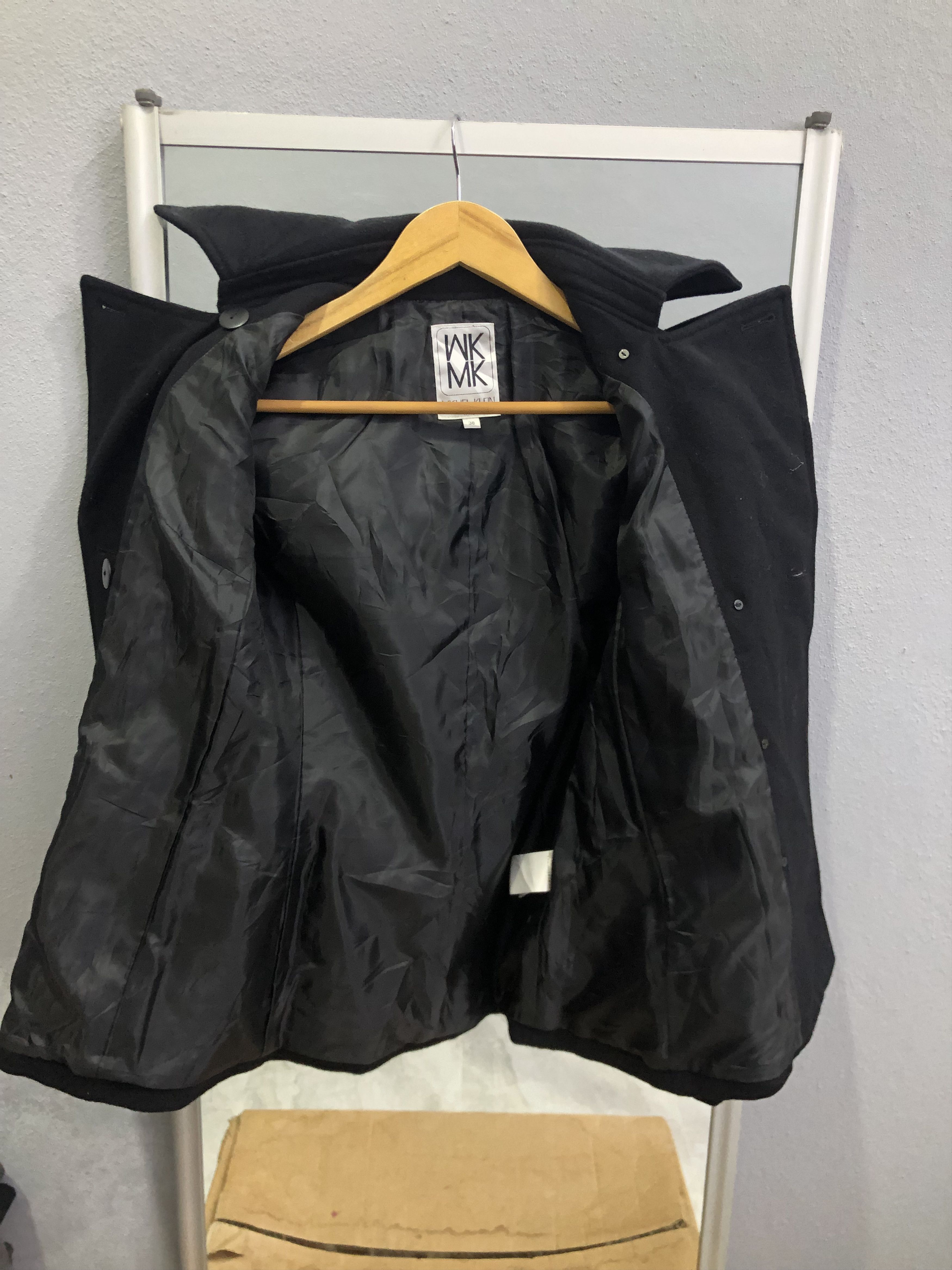 Michel Klein Michel Klein Paris Women’s Wool Peacoat Jacket Size XS / US 0-2 / IT 36-38 - 9 Thumbnail