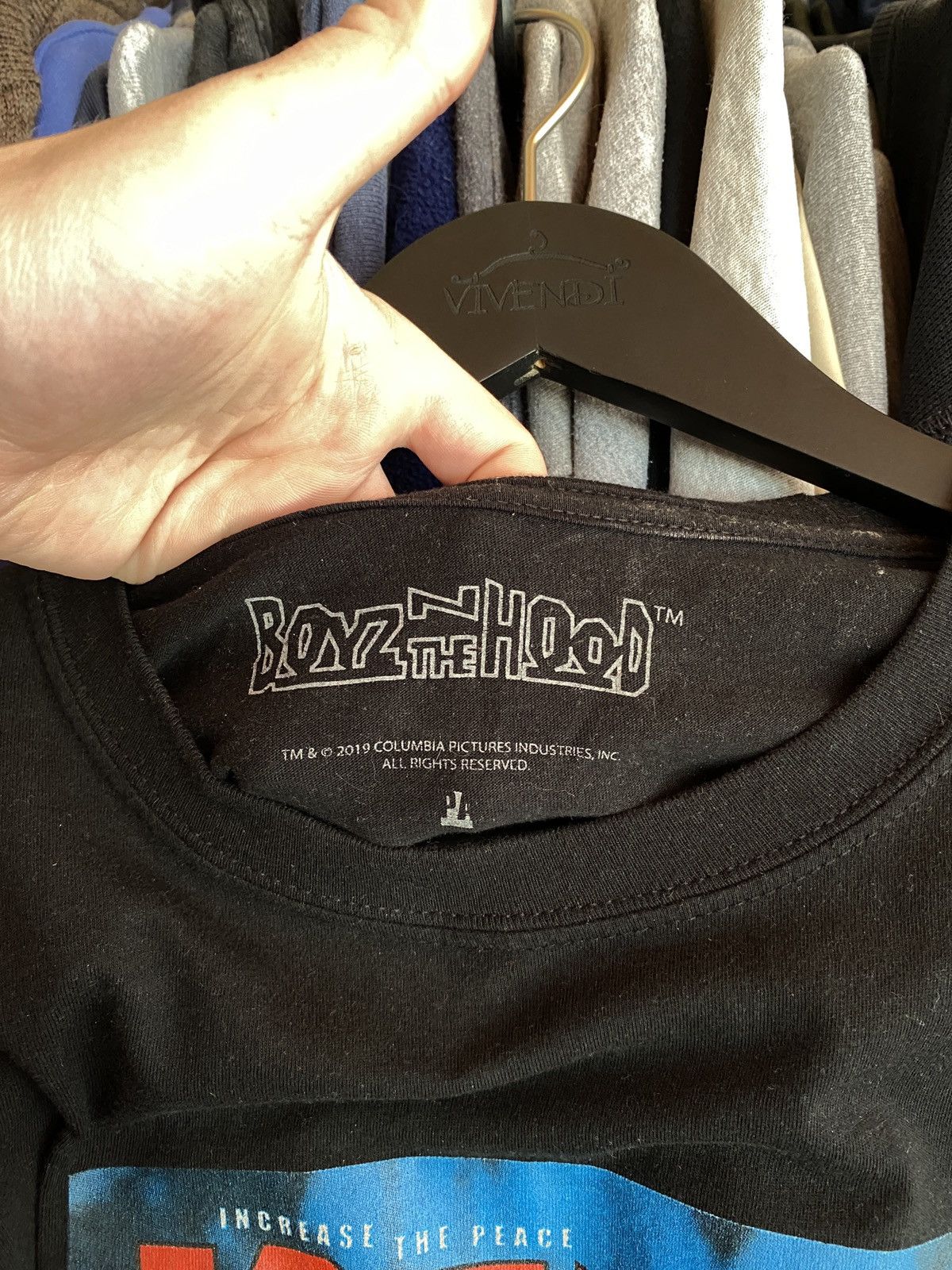 Rap Tees VINTAGE BOYZ N THE HOOD T-SHIRT RAP MOVIE Size US M / EU 48-50 / 2 - 3 Thumbnail
