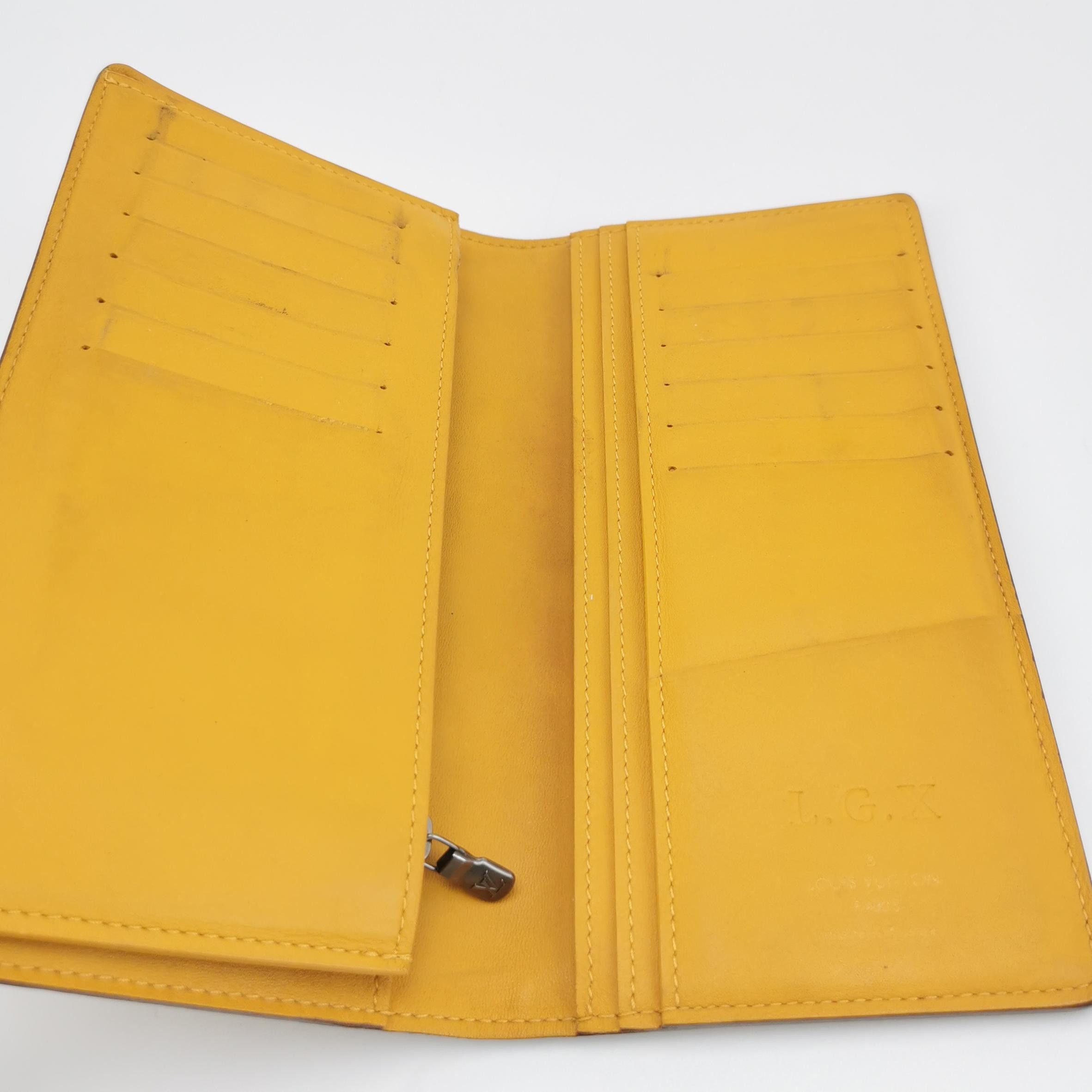 Louis Vuitton Louis Vuitton (LV) Brazza leather checkerboard bi-fold wall Size ONE SIZE - 2 Thumbnail