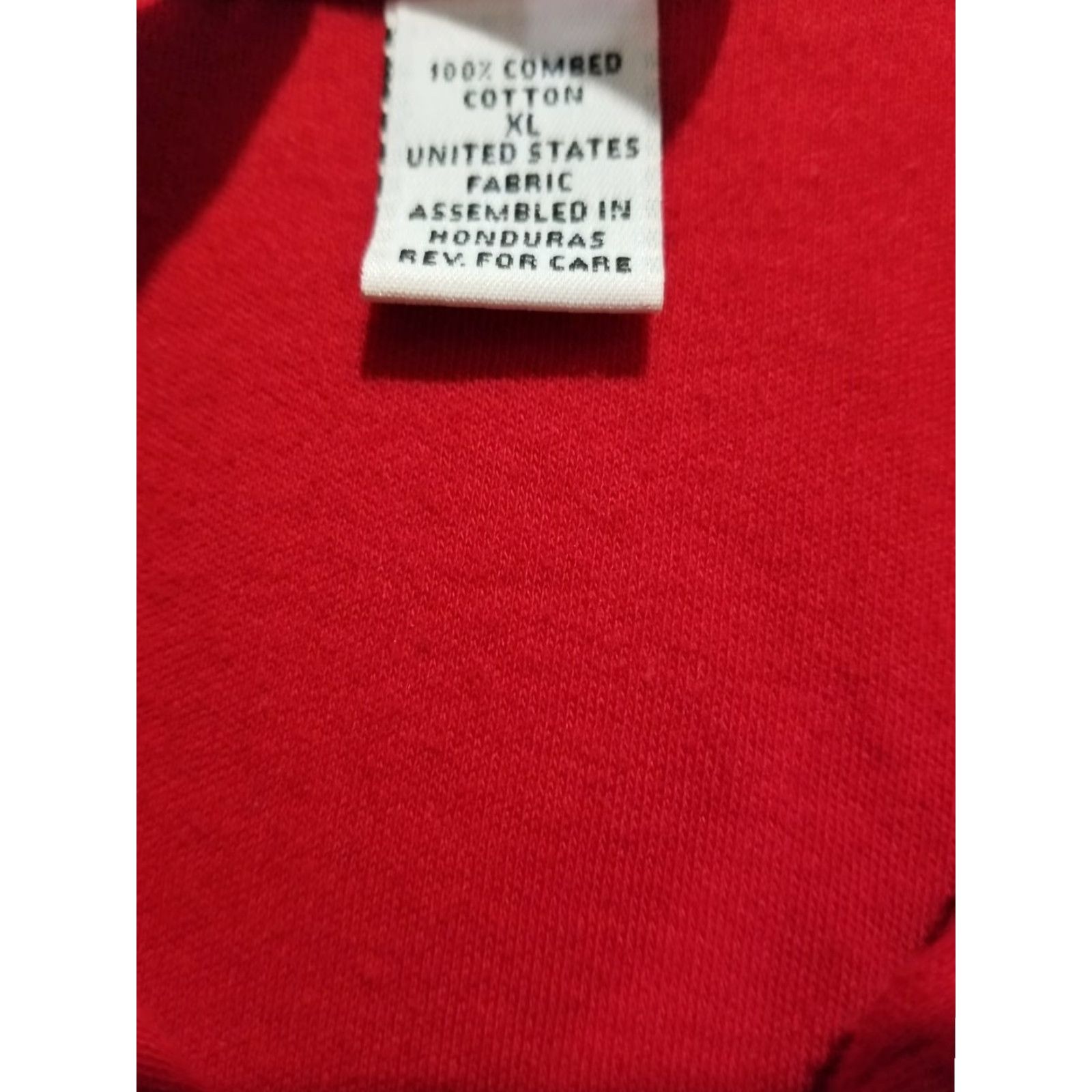 Disney VINTAGE Walt Disney World Mickey Mouse Logo Shirt Mens XL Red Short Sleeve Size US XL / EU 56 / 4 - 5 Thumbnail