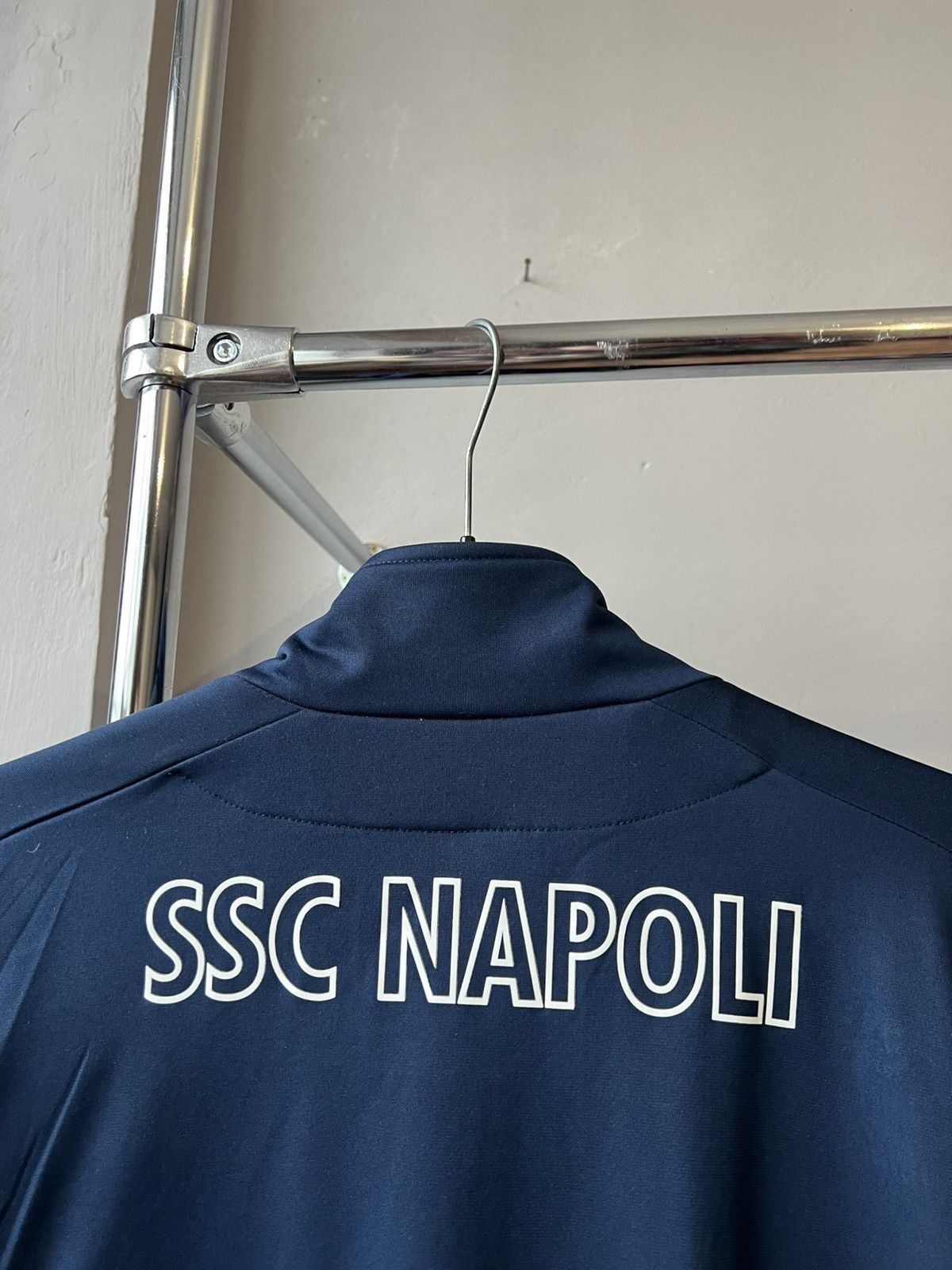 Macron 2015/16 NAPOLI SSC TRAINING SOCCER FOOTBALL ZIP JACKET XXL Size US XXL / EU 58 / 5 - 14 Thumbnail