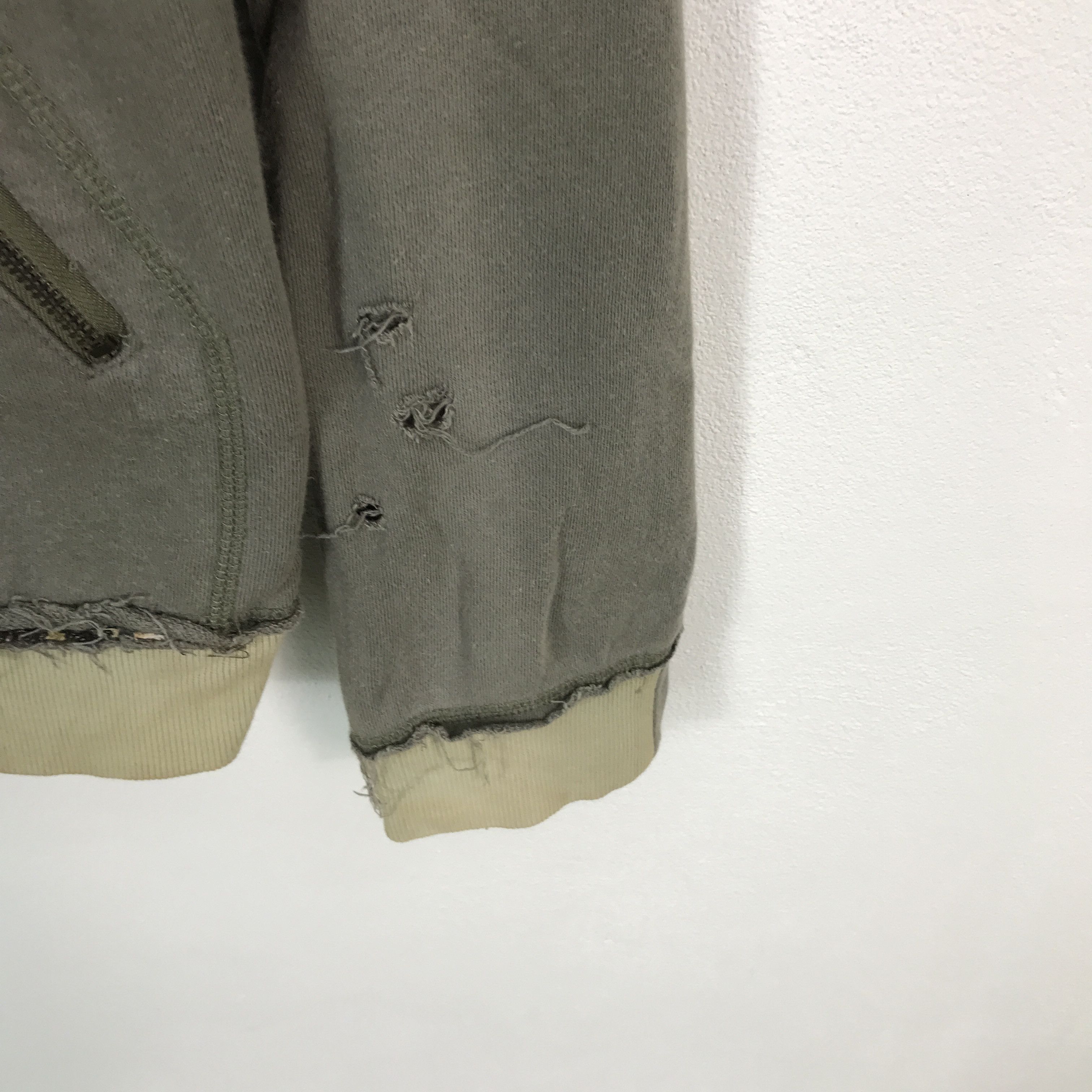 Japanese Brand × Vintage Rare🔥breathmint Design shot Distressed hoodies jacket Size US M / EU 48-50 / 2 - 6 Thumbnail