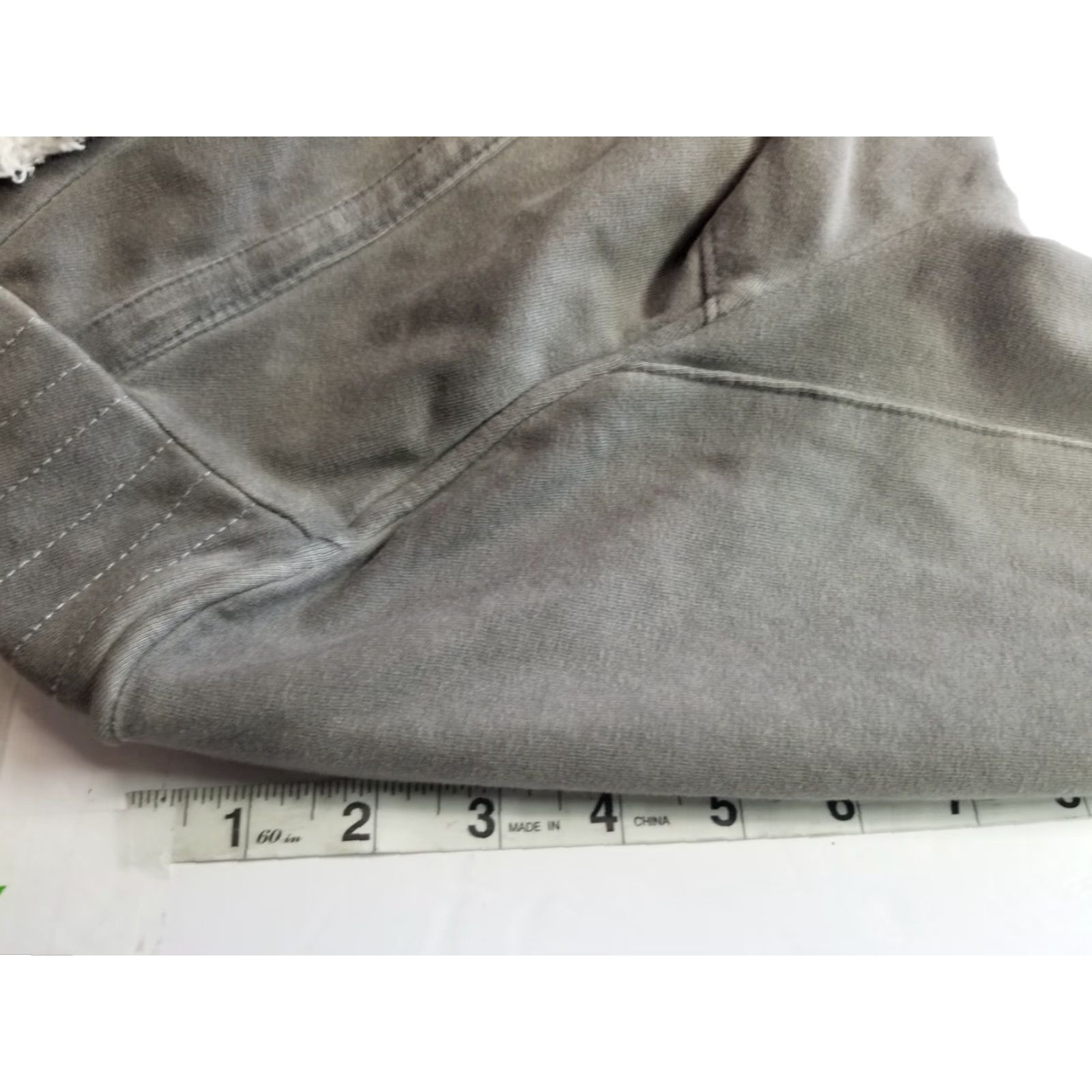 Anthropologie Marrakech Jacket Womens Gray Moto Jacket French Terry Medium Size M / US 6-8 / IT 42-44 - 7 Thumbnail