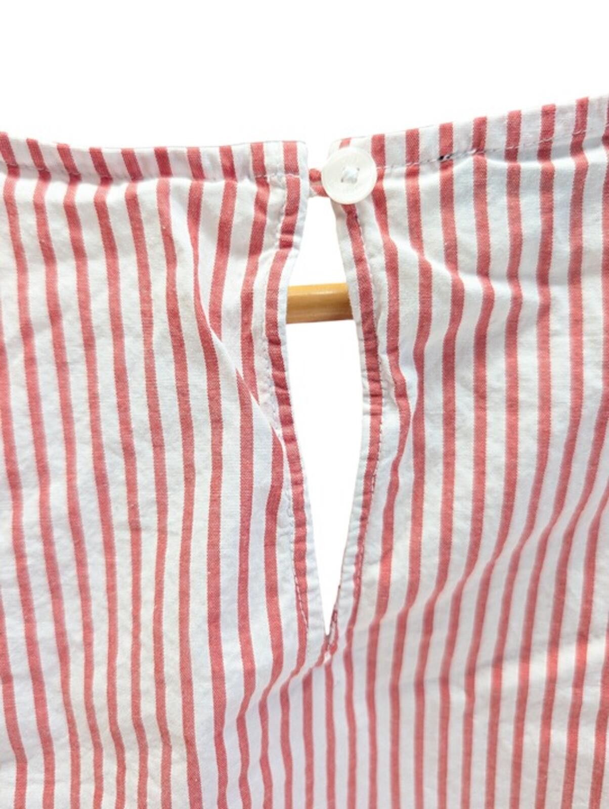 Jones New York Jones New York Signature Red & White Striped Blouse Top M Size M / US 6-8 / IT 42-44 - 4 Thumbnail