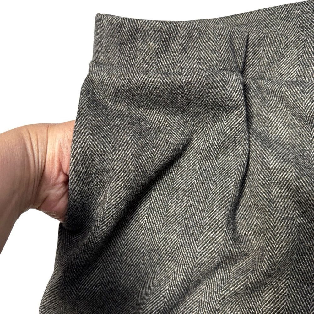 Other New Susan Graver Jacquard Knit Ankle Brown Herringbone Pant Size 42" / US 20 - 5 Thumbnail
