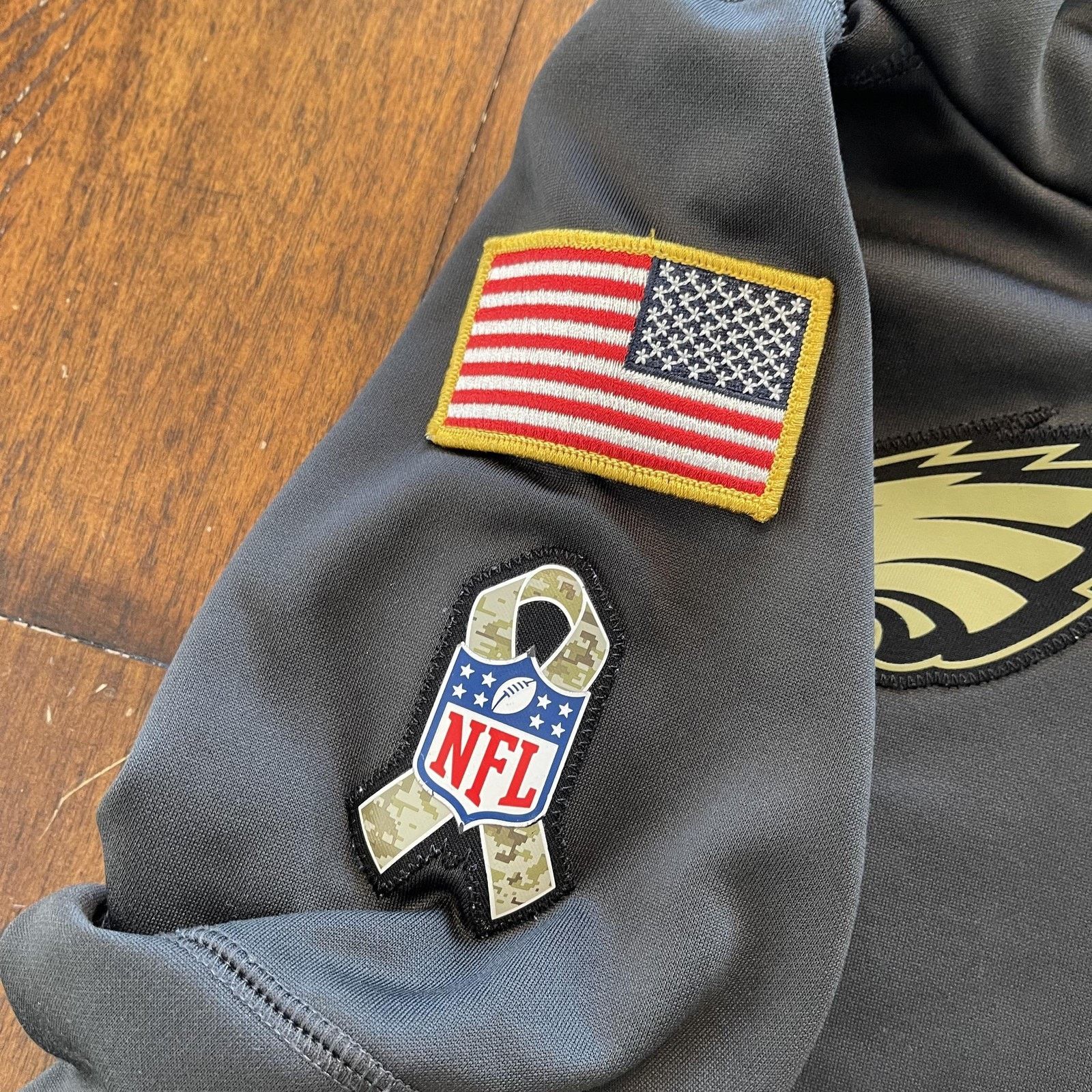 Nike Philadelphia Eagles Hoodie S Salute to Service Football Nike Size US S / EU 44-46 / 1 - 6 Thumbnail