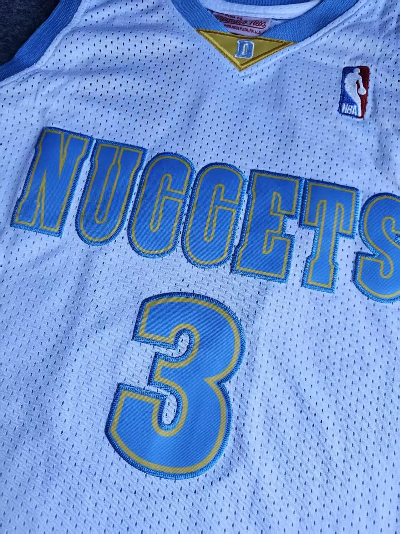 NBA 2006 07 Denver Nuggets 3 Allen Iverson Jersey Size US M / EU 48-50 / 2 - 5 Thumbnail