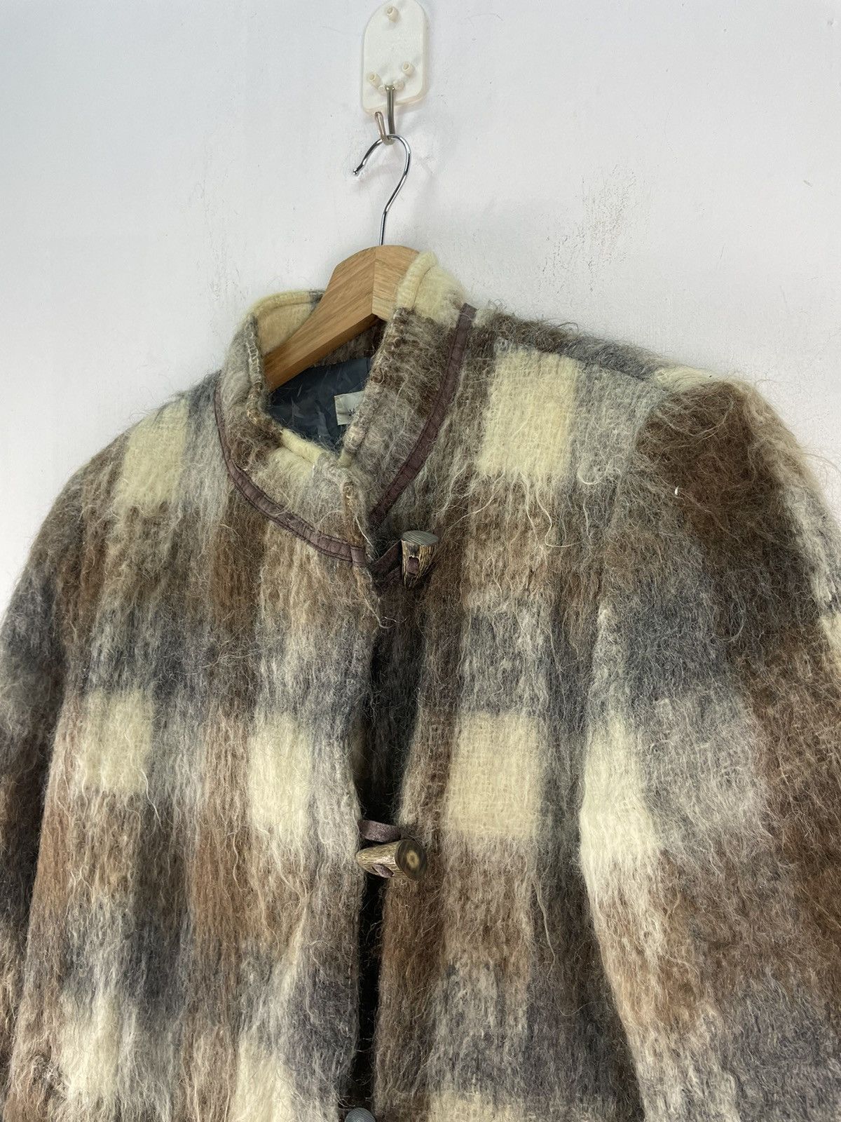 Japanese Brand Vintage Jane More Mohair Jacket Fur Coat Shag Shaggy Size US M / EU 48-50 / 2 - 2 Thumbnail