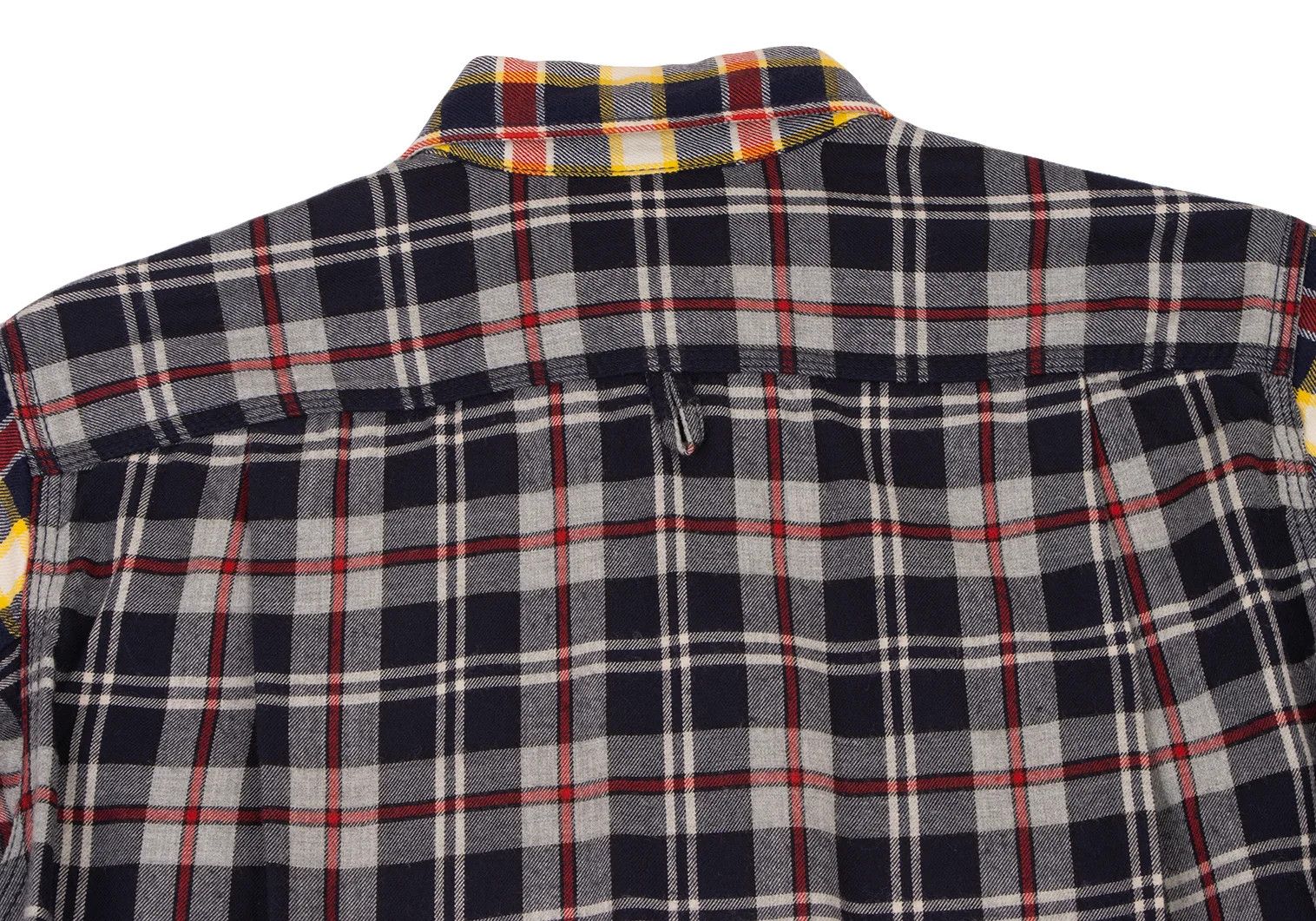 Junya Watanabe Checkered Flannel Shirt in Yellow and Red, Size XS Size US XS / EU 42 / 0 - 16 Thumbnail