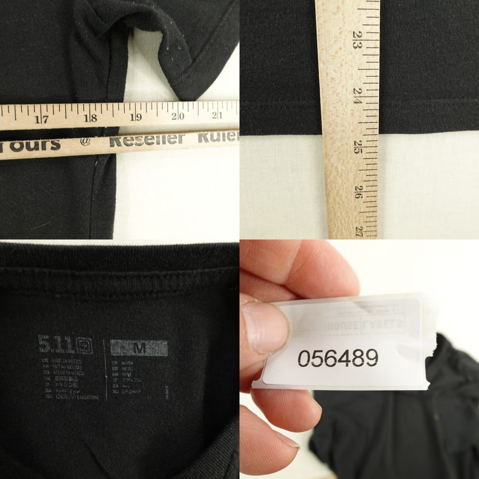 Vintage VINTAGE 5.11 Tactical Shirt Mens M Black Pineapple Grenade Always Be Ready Utility Shirt Size US M / EU 48-50 / 2 - 8 Thumbnail