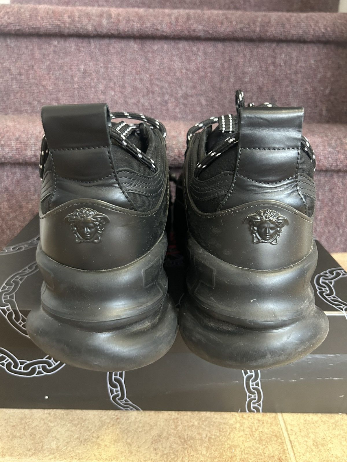 Versace Versace Chain Reaction Black Size US 10 / EU 43 - 6 Thumbnail