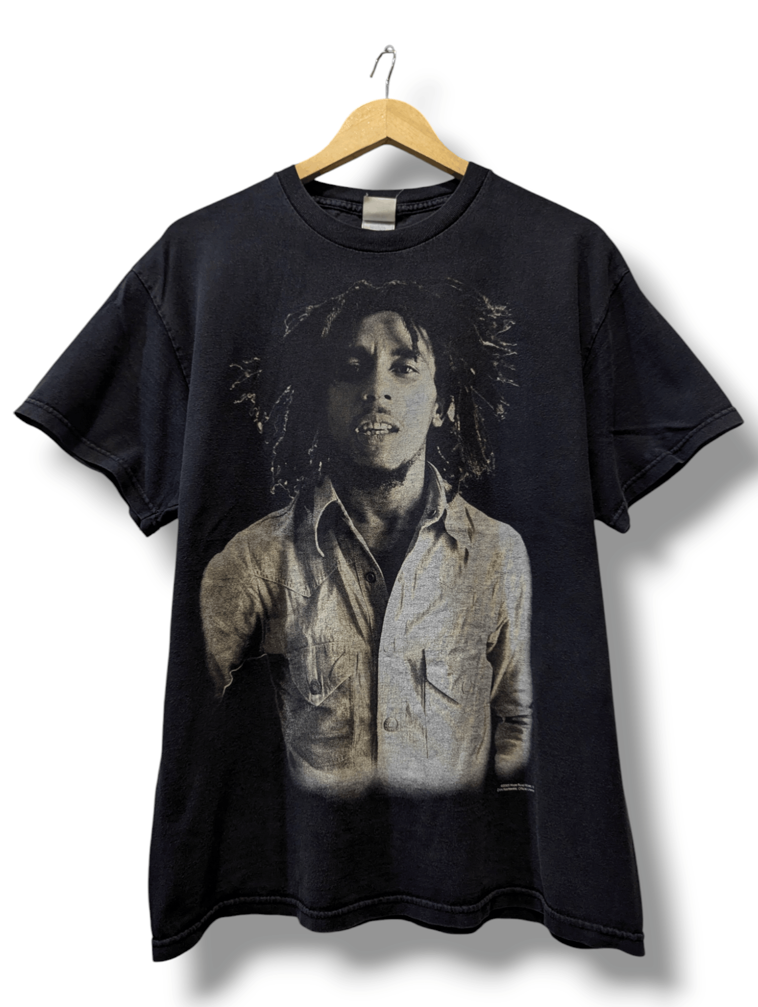 Bob Marley × Rap Tees × Vintage Rare Vintage Bob Marley Rap tees 90s Size US L / EU 52-54 / 3 - 1 Thumbnail