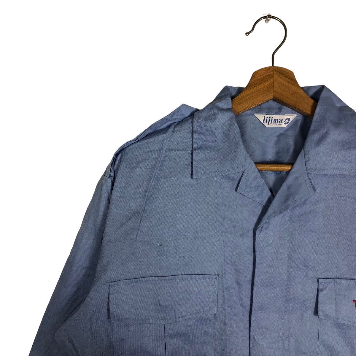 Japanese Brand 🔥Rare Work Jacket Vintage Toyota Racing Big Logo Size US L / EU 52-54 / 3 - 7 Thumbnail