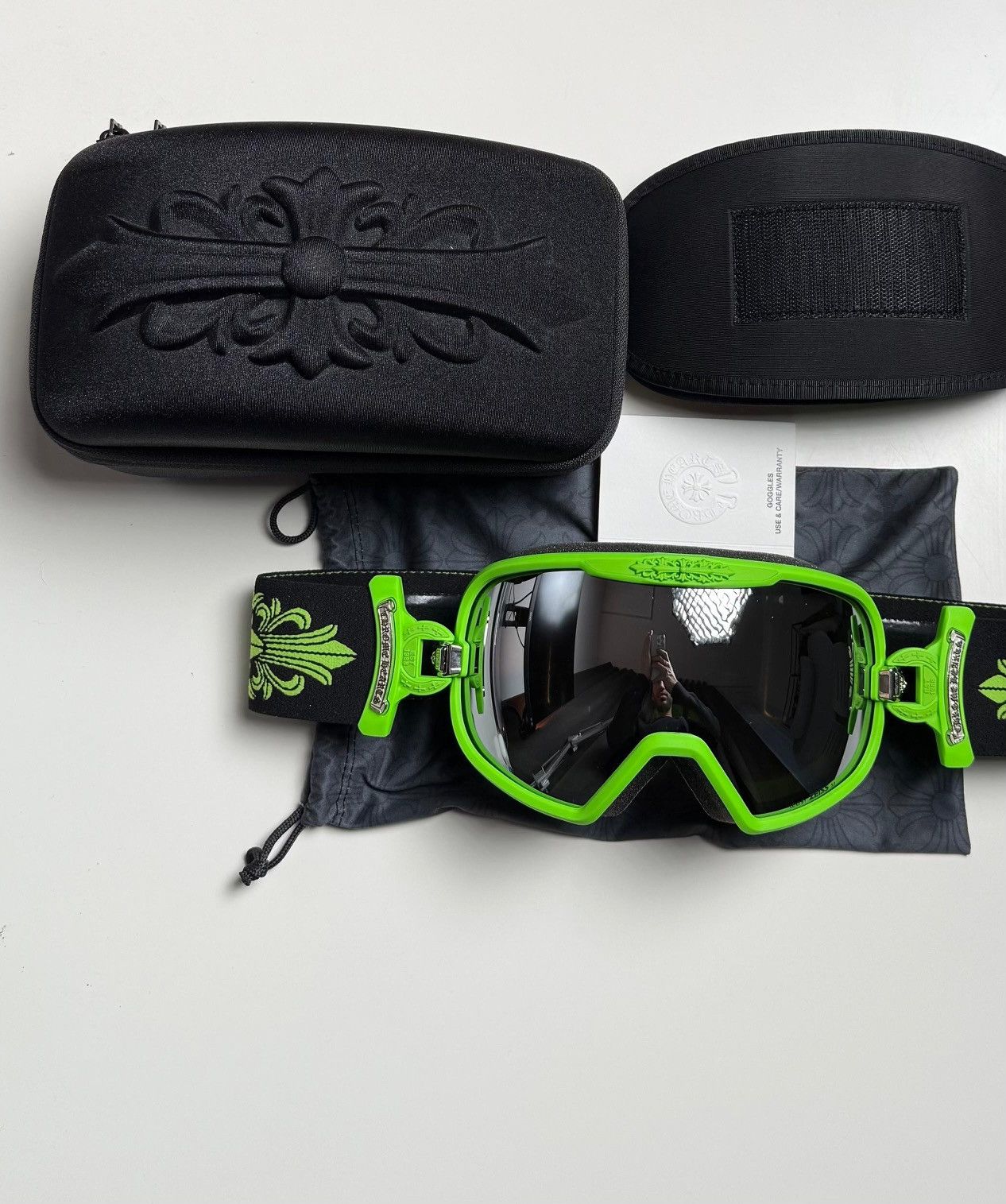 Chrome Hearts Chrome Hearts Skimask Size ONE SIZE - 7 Thumbnail