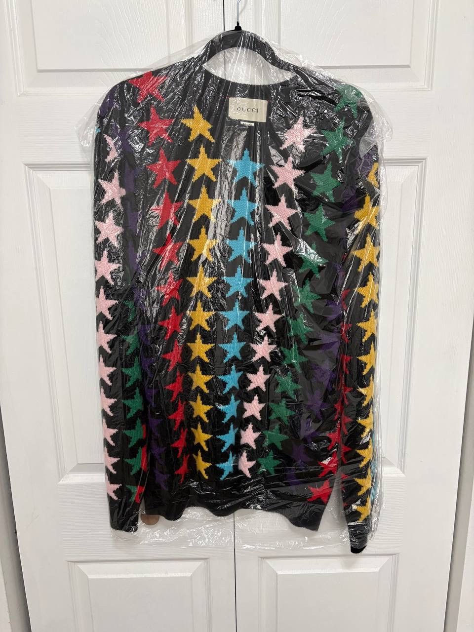 Gucci Gucci Wool Rainbow Star Instarsia Sweater Size US M / EU 48-50 / 2 - 2 Thumbnail