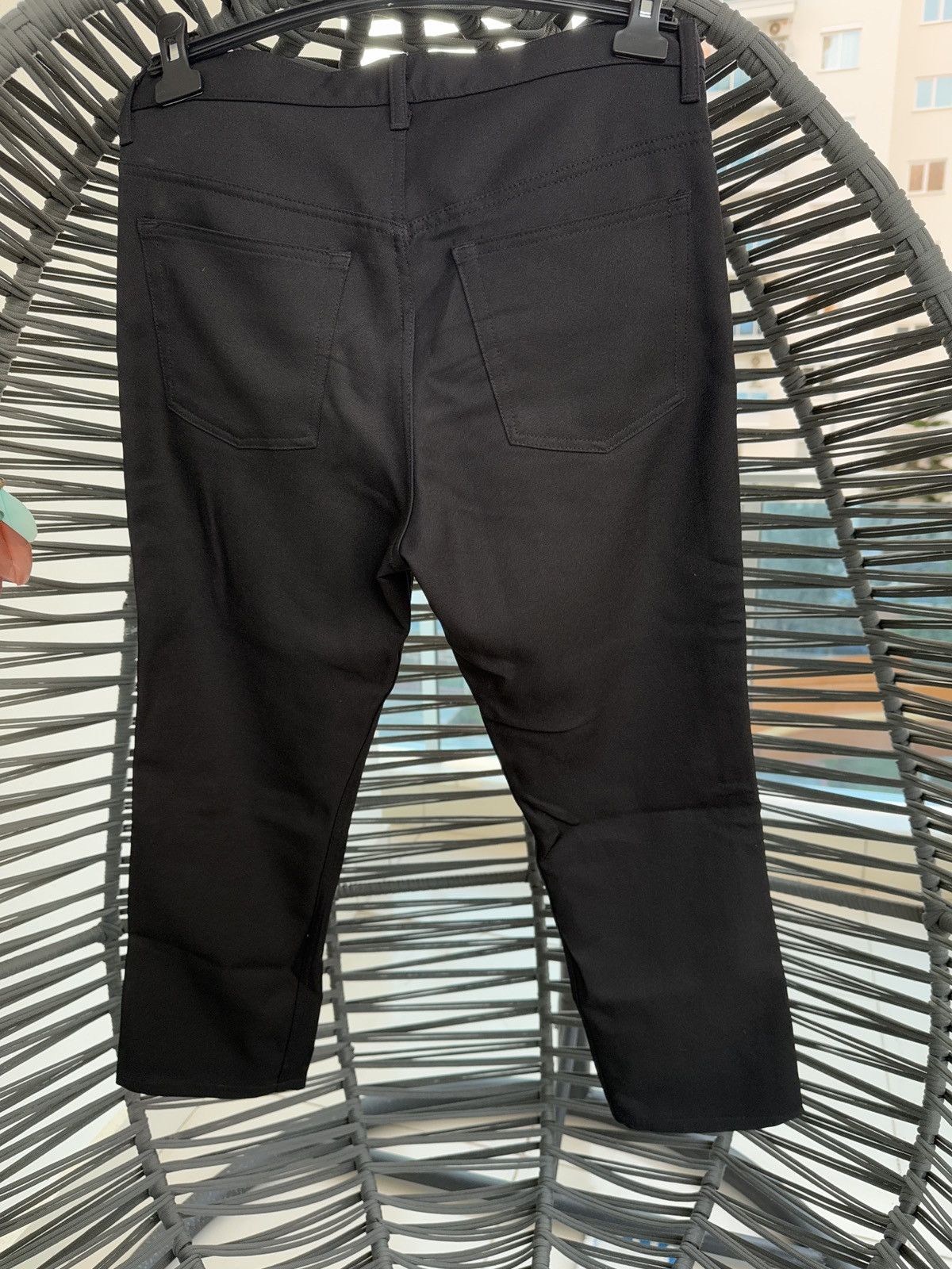 Comme des Garcons × Junya Watanabe Black pants with white stripes Size US 32 / EU 48 - 2 Thumbnail