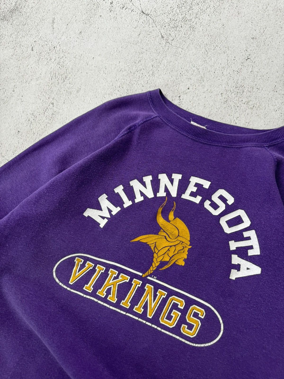 Champion × NFL × Vintage Champion Vintage Minnesota Vikings Made in USA Sweatshirt Size US M / EU 48-50 / 2 - 5 Thumbnail