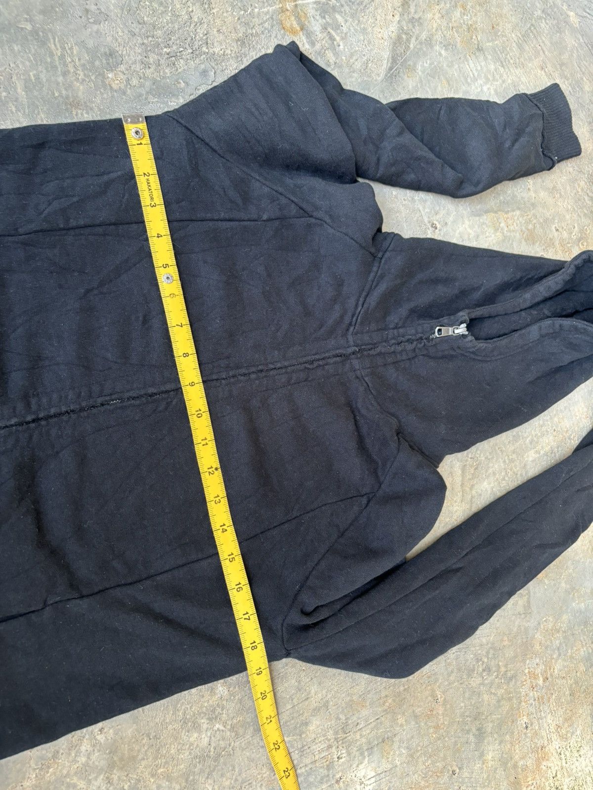 Japanese Brand AZ Black Hoodie Undercover style Size US M / EU 48-50 / 2 - 10 Thumbnail